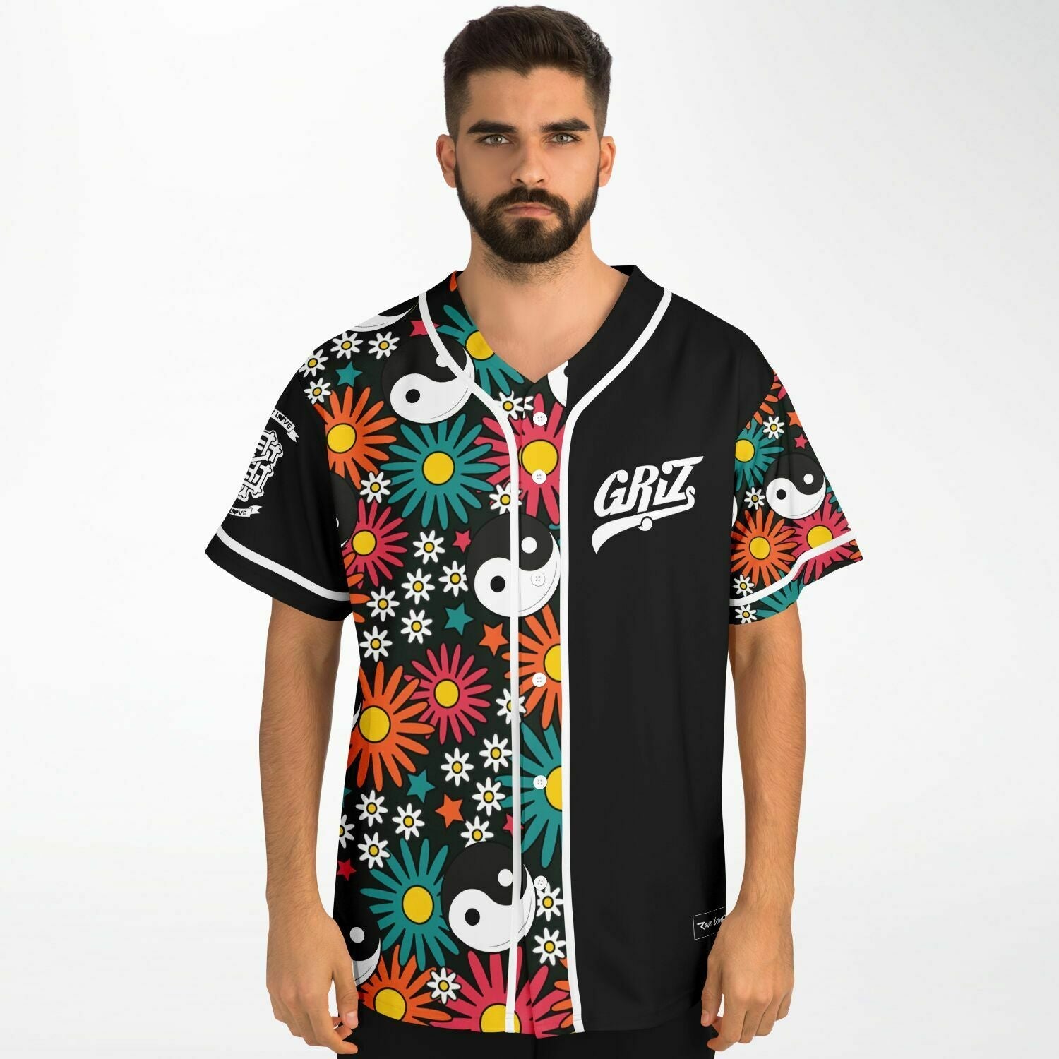 Grizflower Custom Baseball Jersey