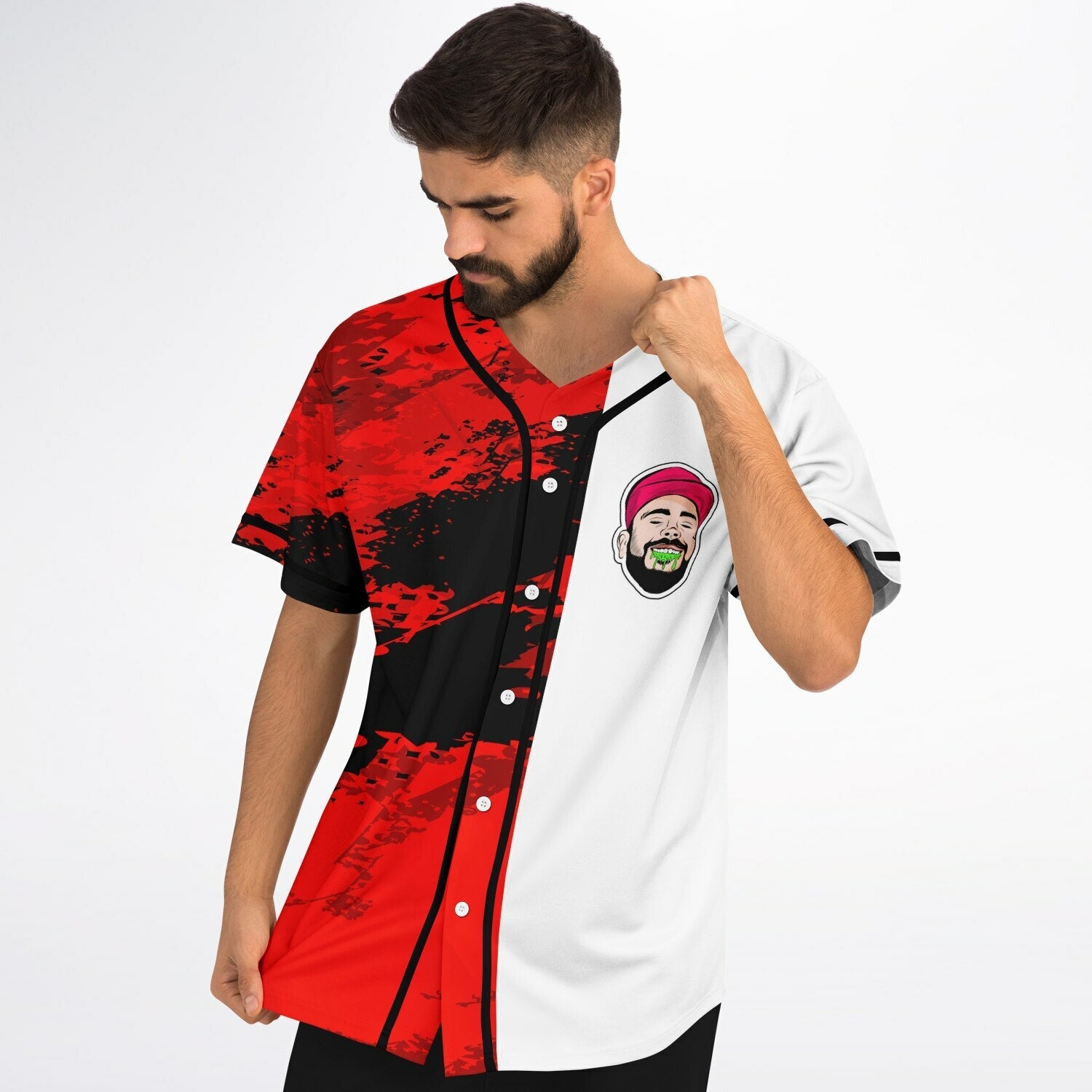 Paul B custom Baseball Jersey