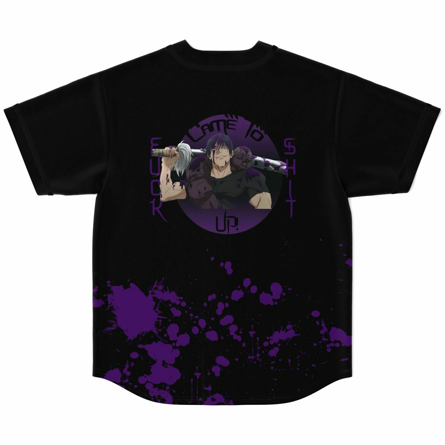 I came to fuck shit up Baseball Jersey