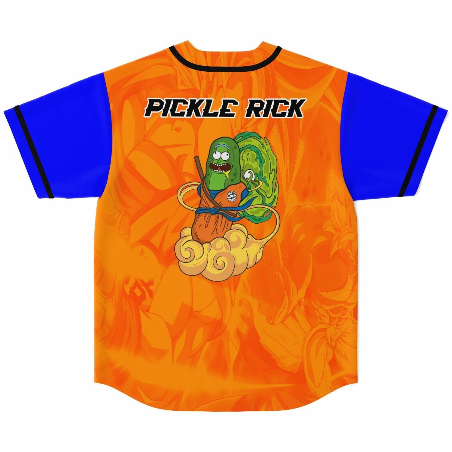Pickle rick X Dragon Ball Z Jersey