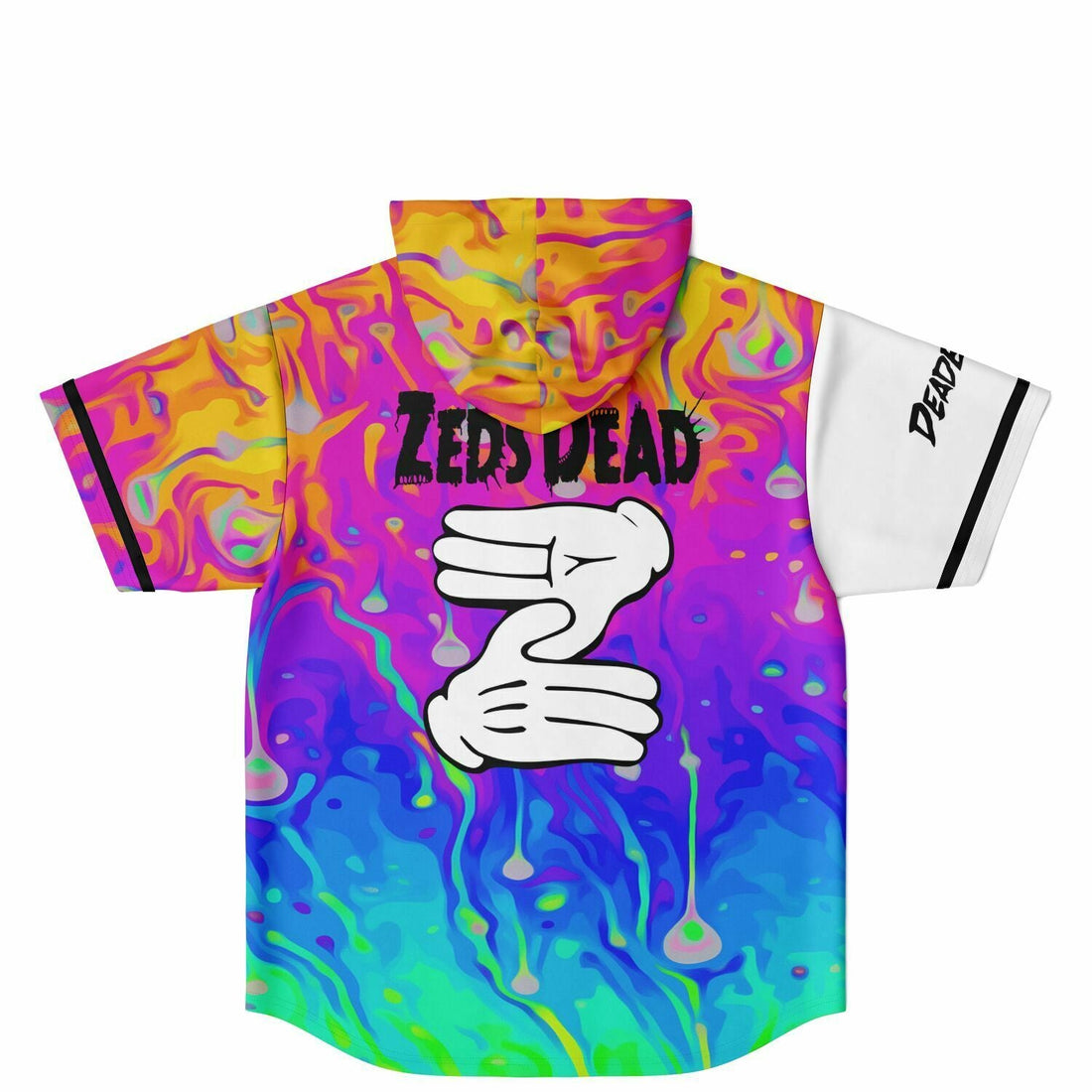 KG custom Hooded Baseball Jersey
