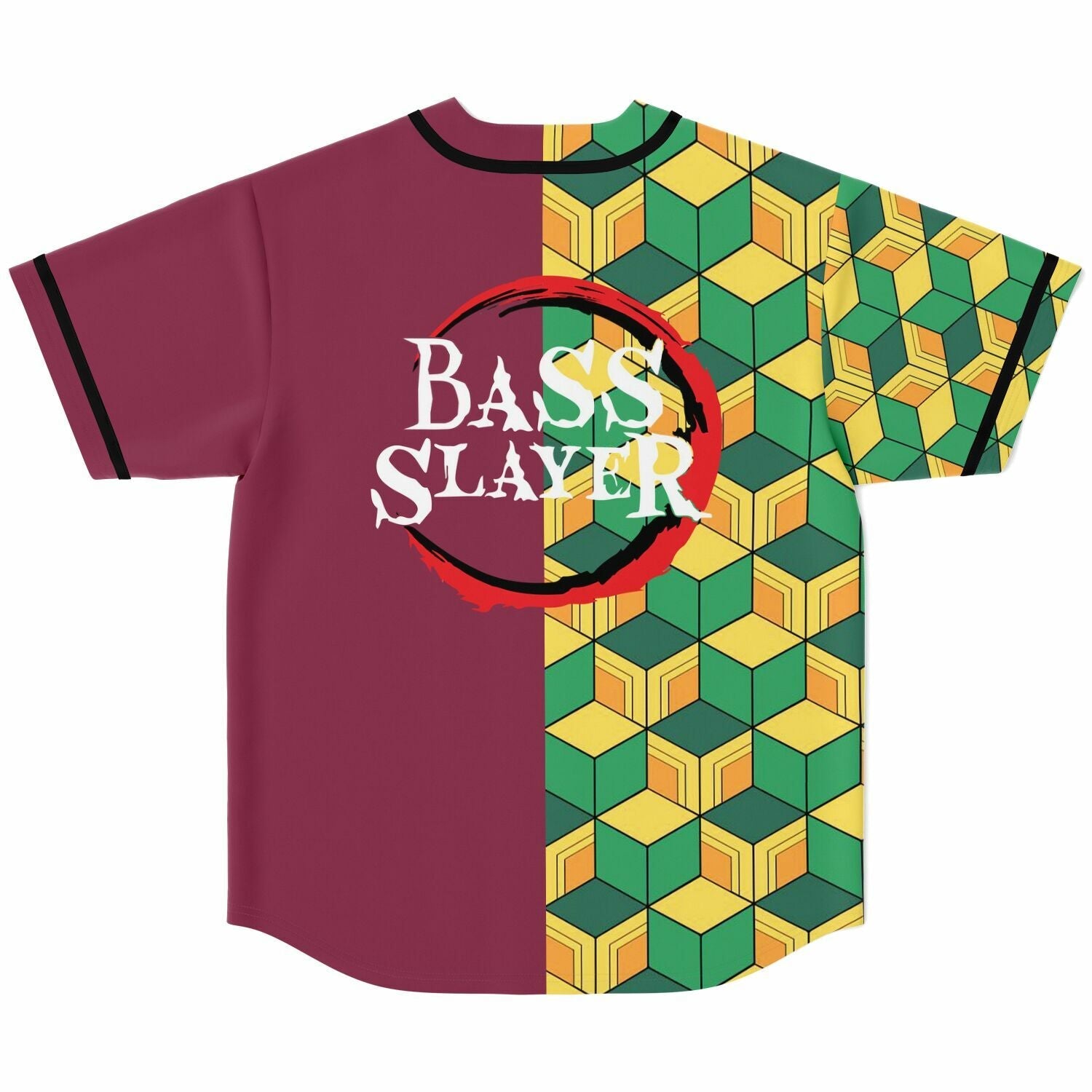 Bass slayer baseball jersey