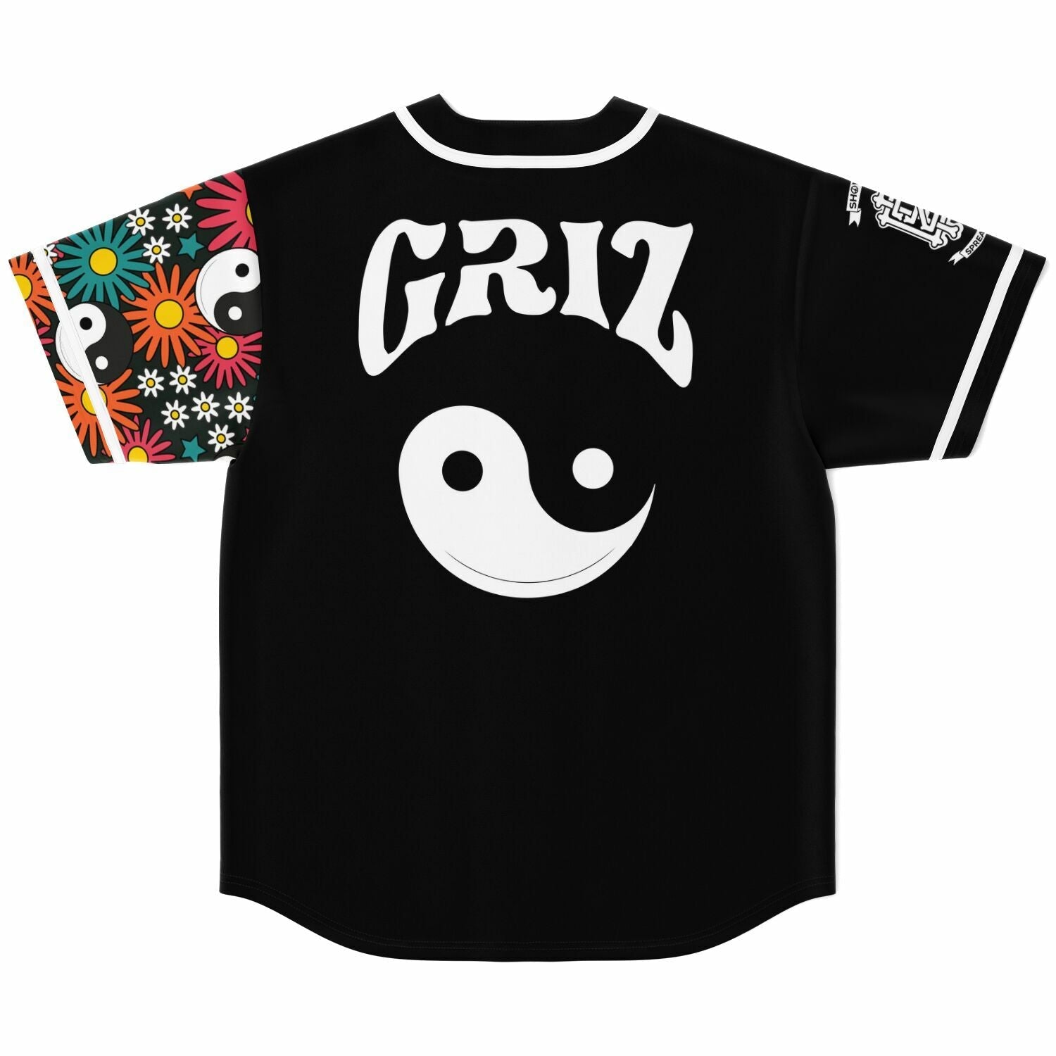 Grizflower Custom Baseball Jersey