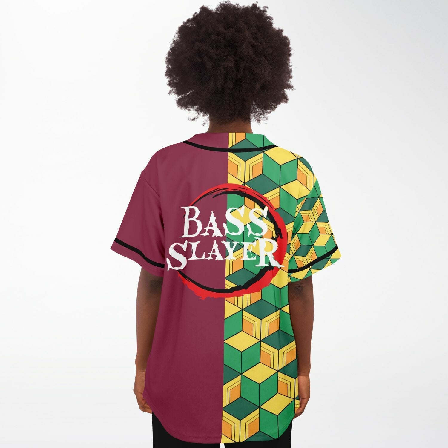 Bass slayer baseball jersey