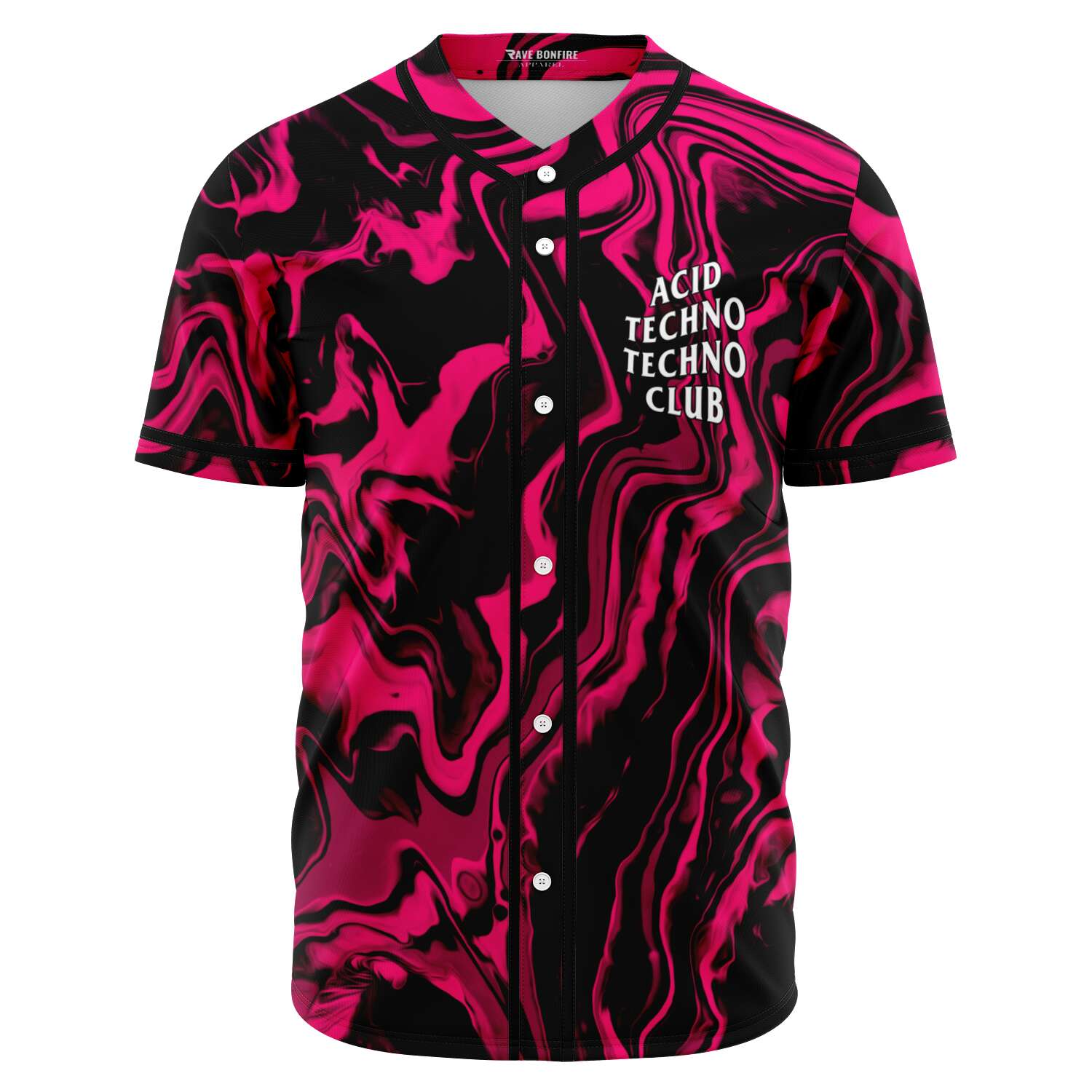 anti techno techno club baseball jersey