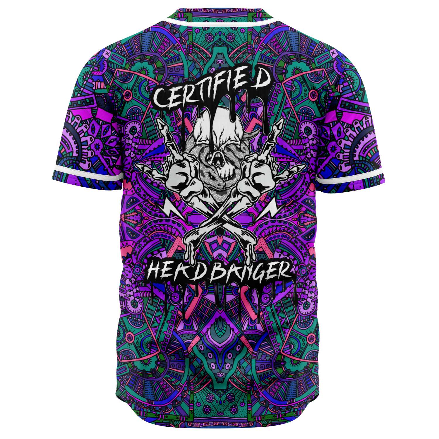 Certified headbanger custom jersey