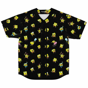 Spongebob mood Baseball Jersey