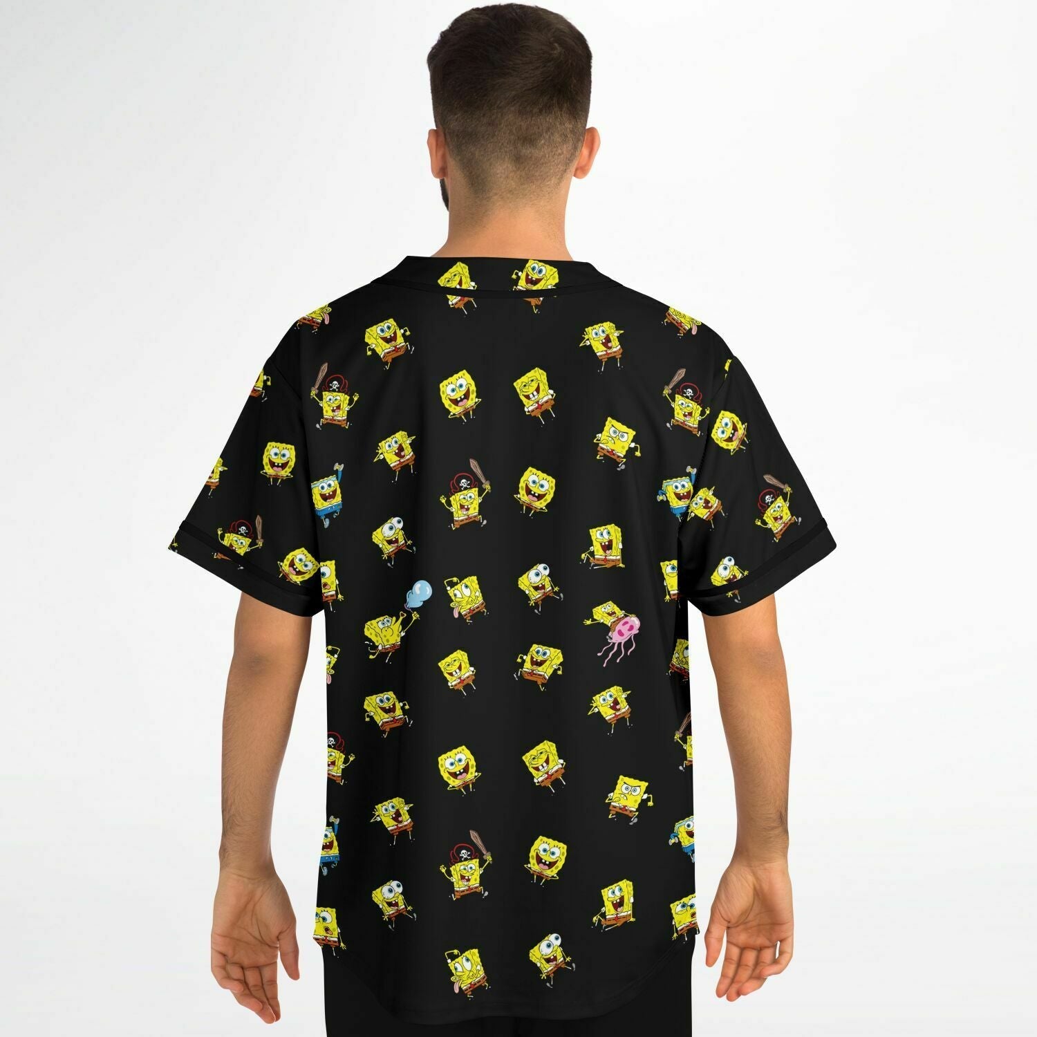 Spongebob mood Baseball Jersey