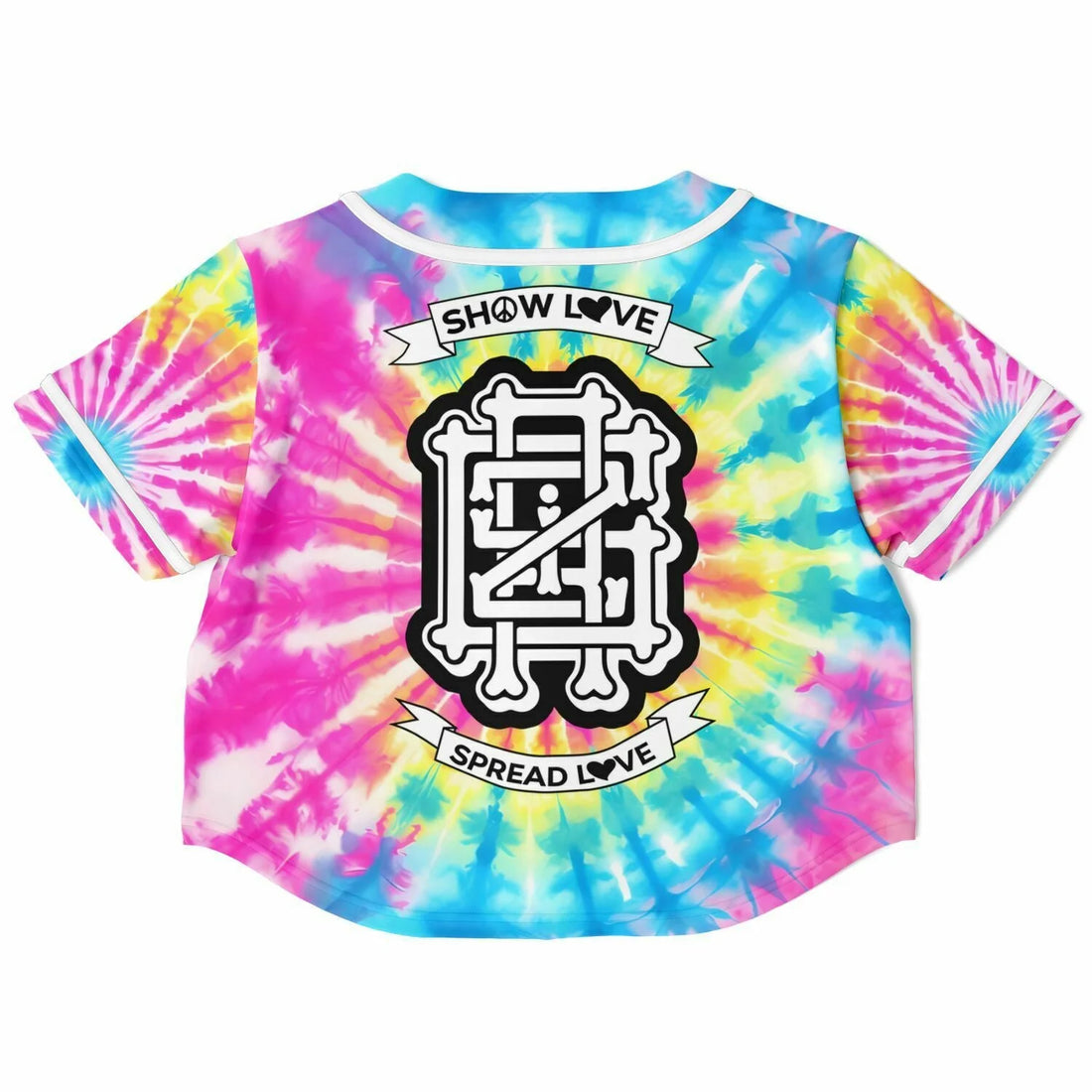 Griz show love Cropped Rave Top Jersey