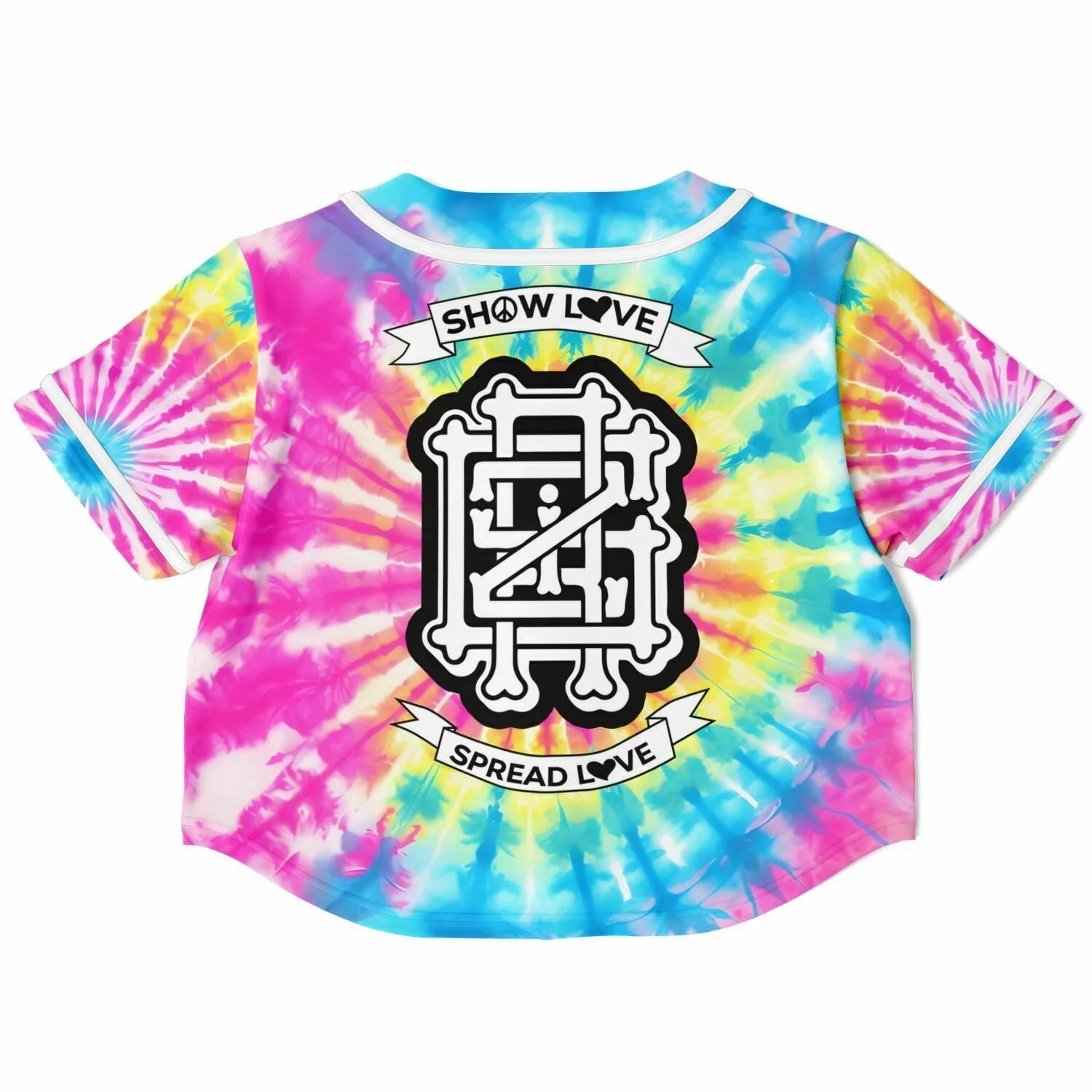Griz show love Cropped Rave Top Jersey