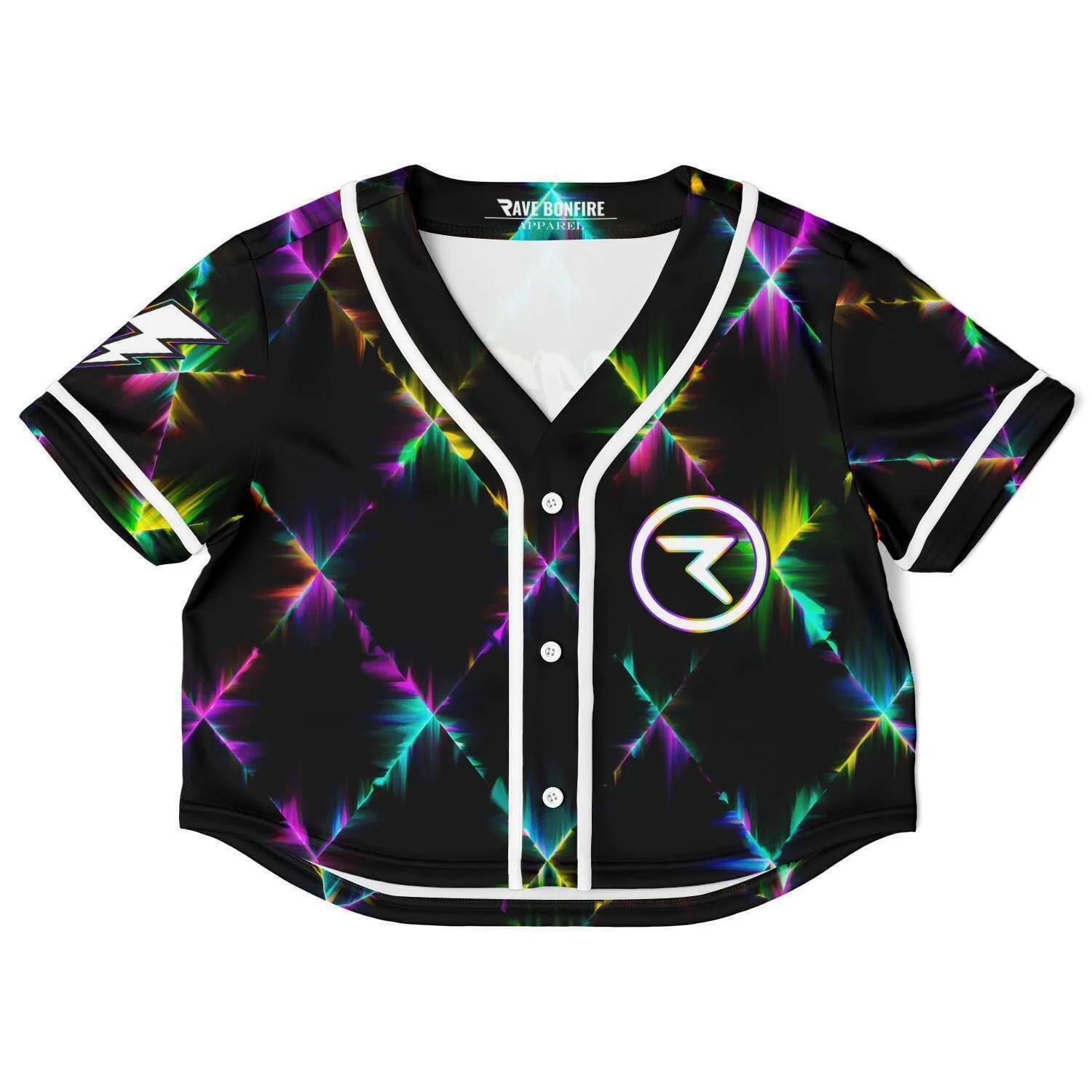 Bass slut Rave Crop Top