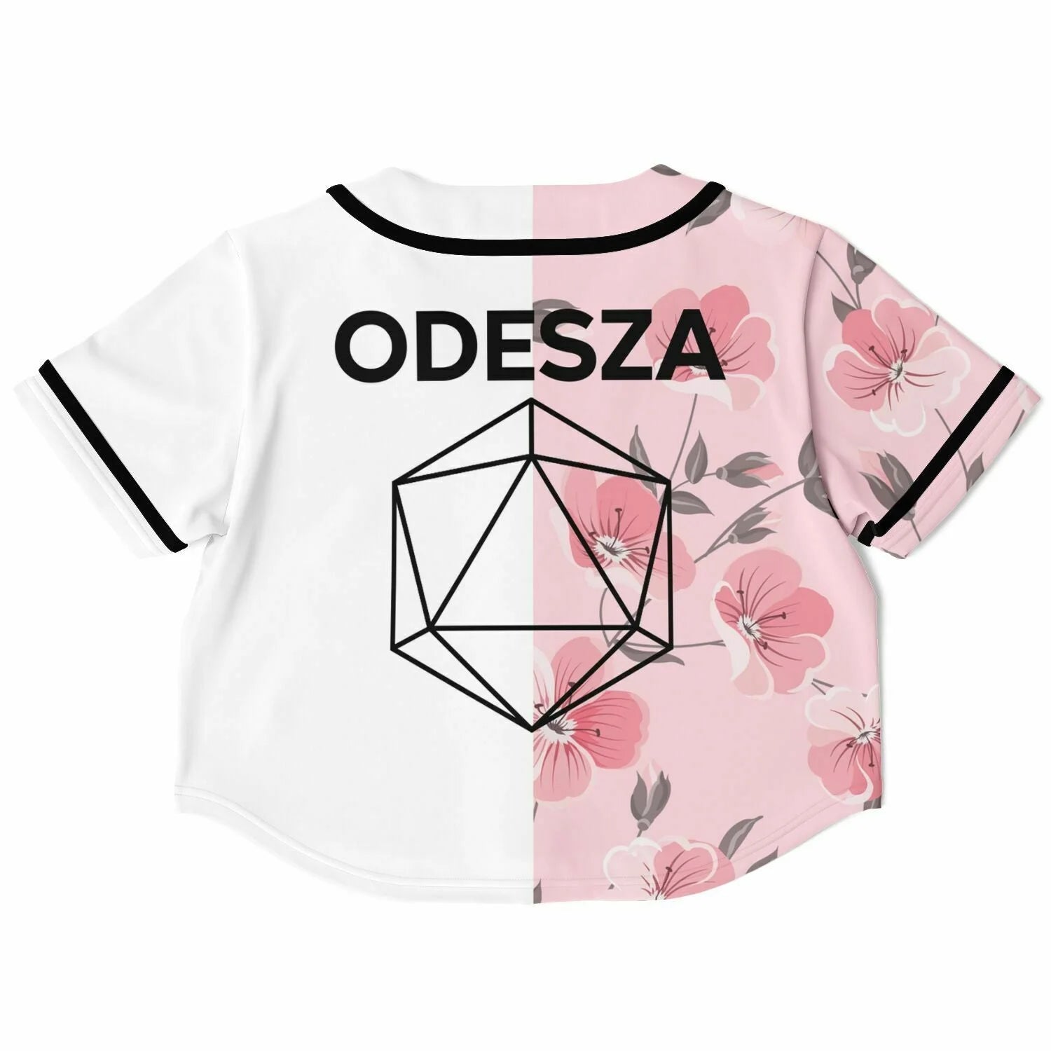 Ode Cropped Baseball Jersey