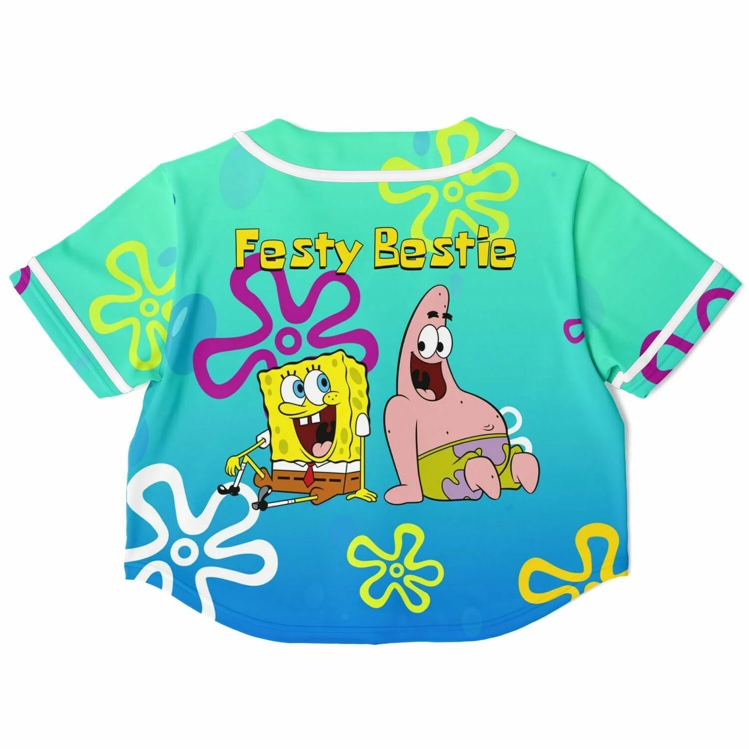 Festy bestie Cropped Baseball Jersey