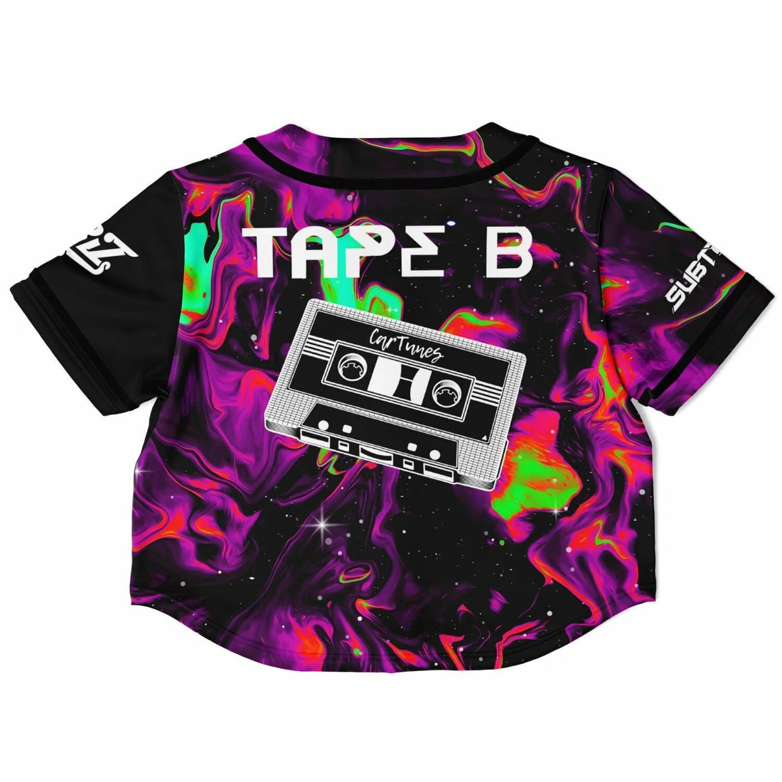 Sarah custom Cropped Baseball Jersey V