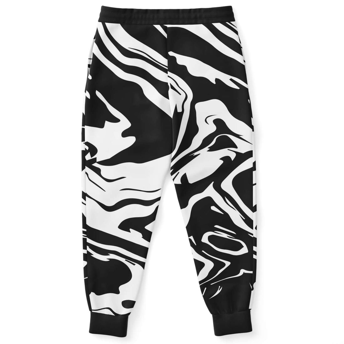 B&W acid trip jogger