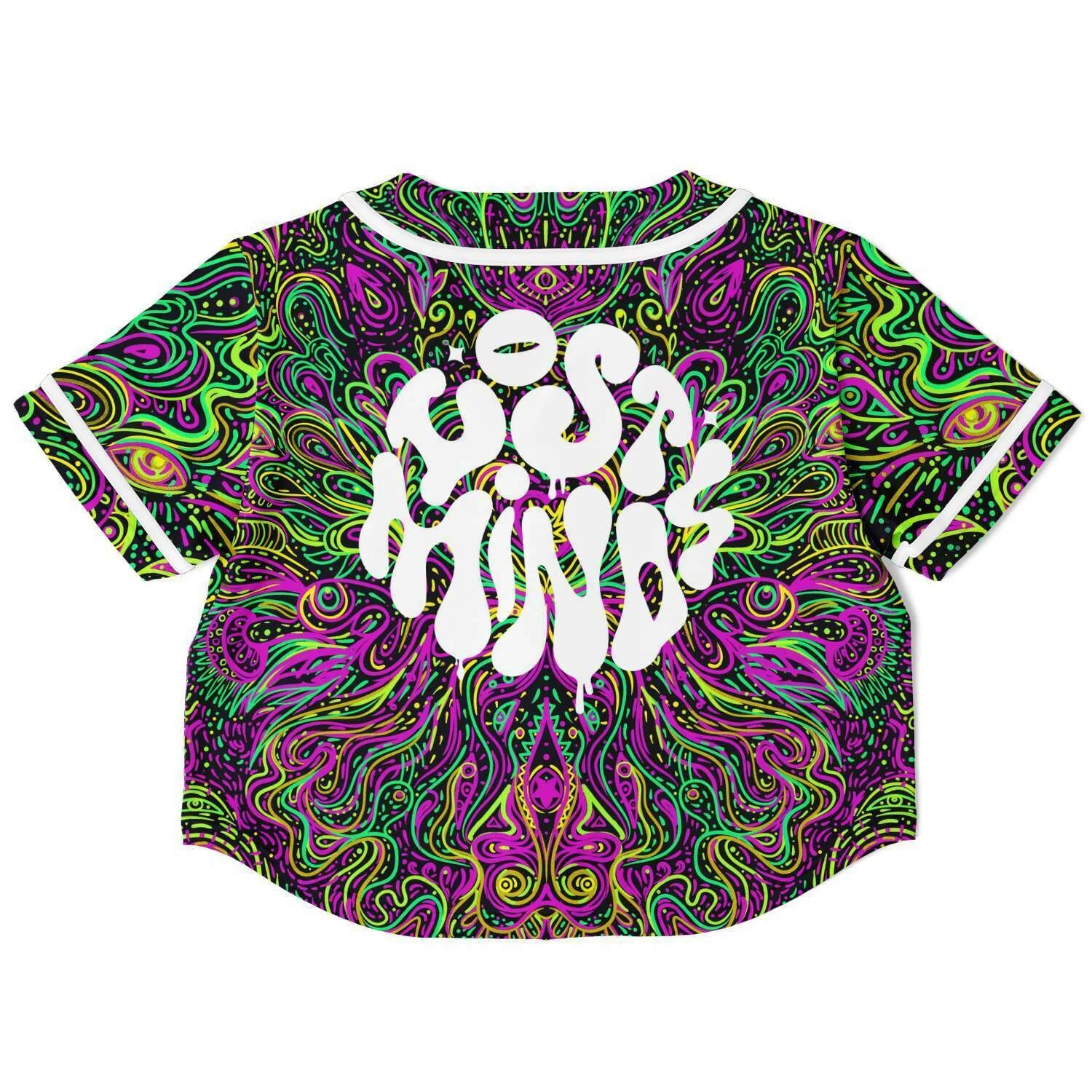 Lost my mind Cropped Rave Top