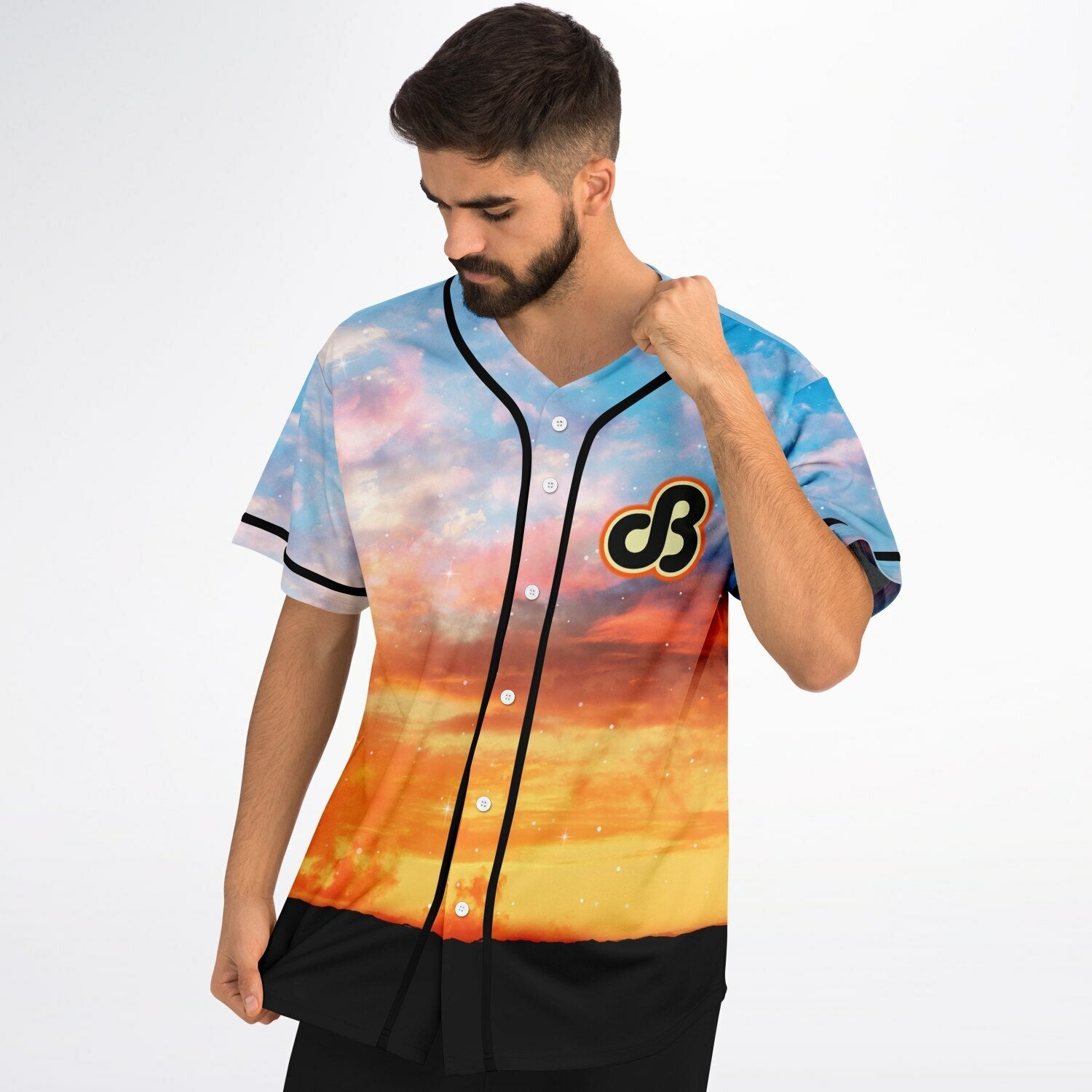 Dan F custom Baseball Jersey V3