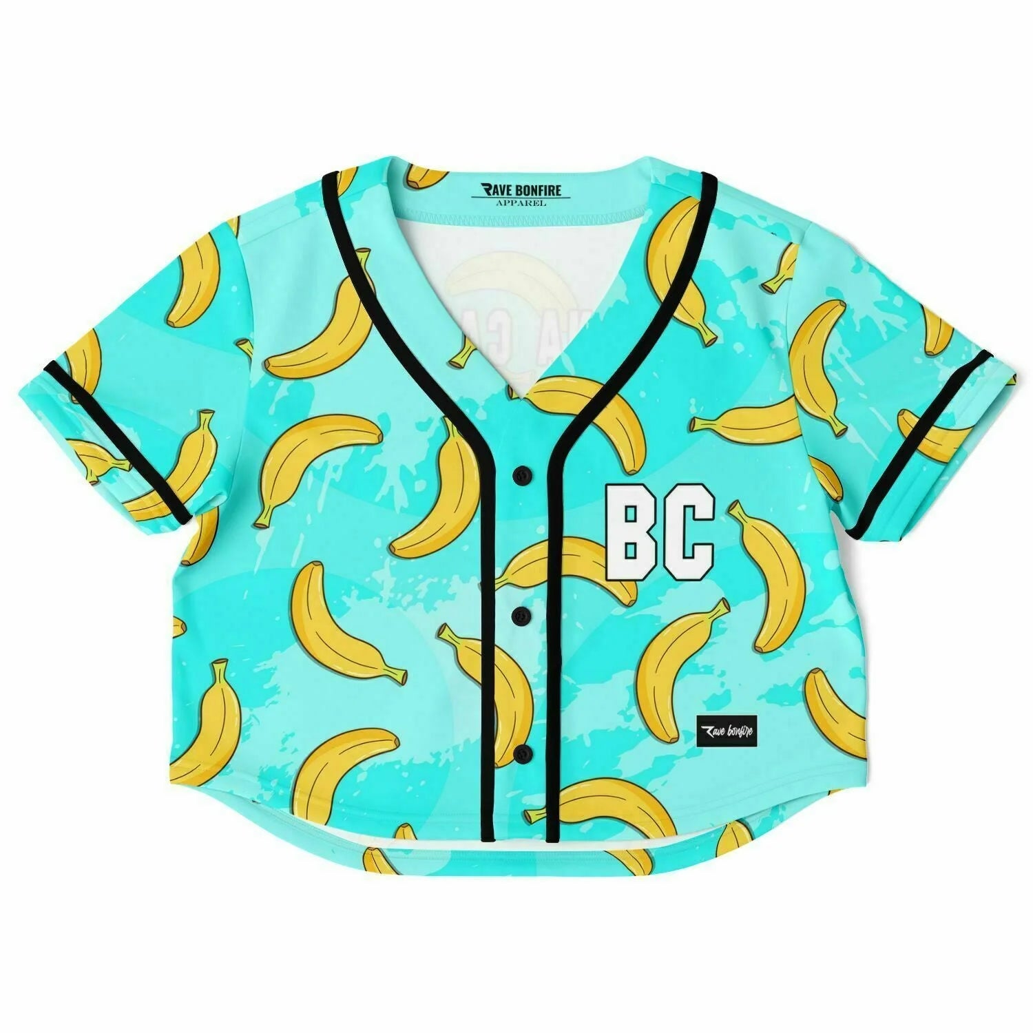 Banana Canyon Rave Crop Top V2