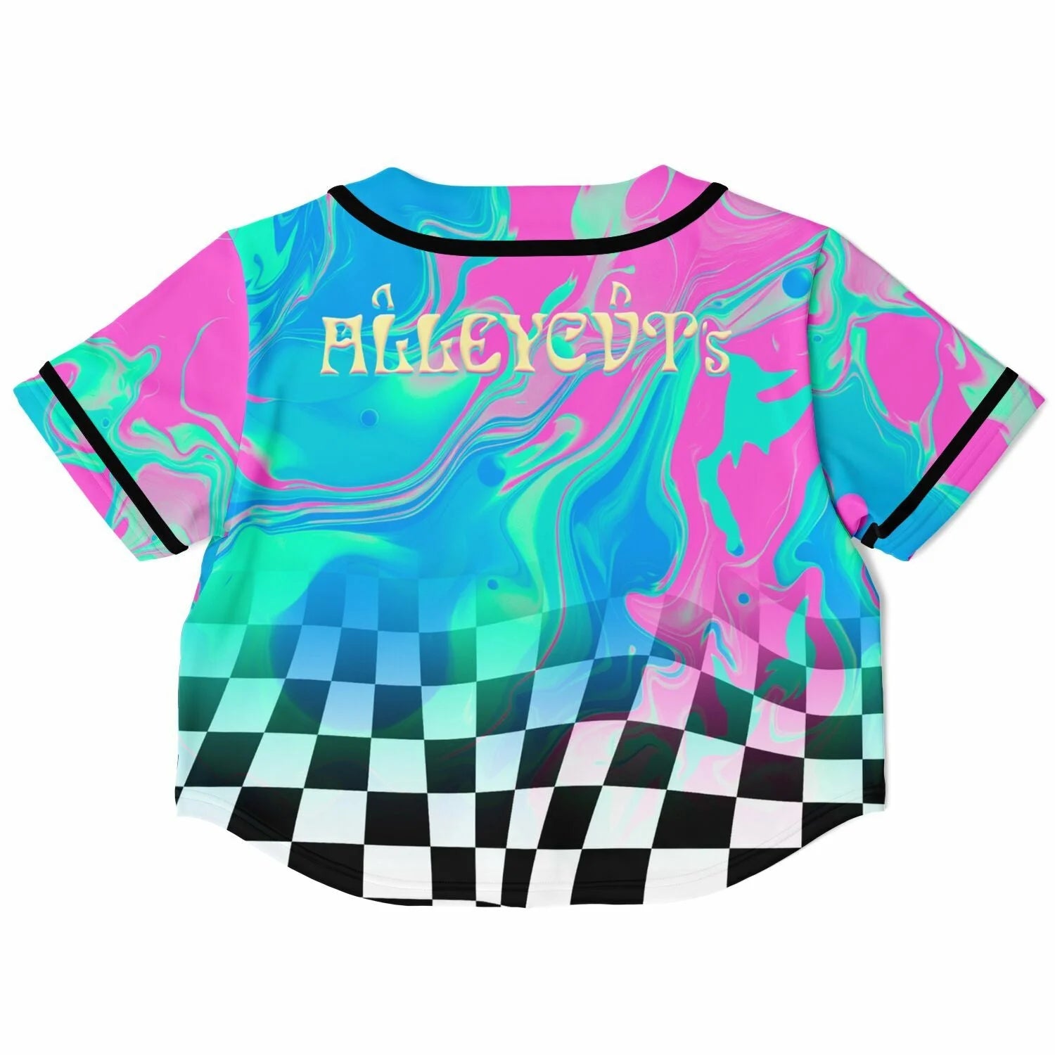 Jazmin custom Cropped Baseball Jersey V2