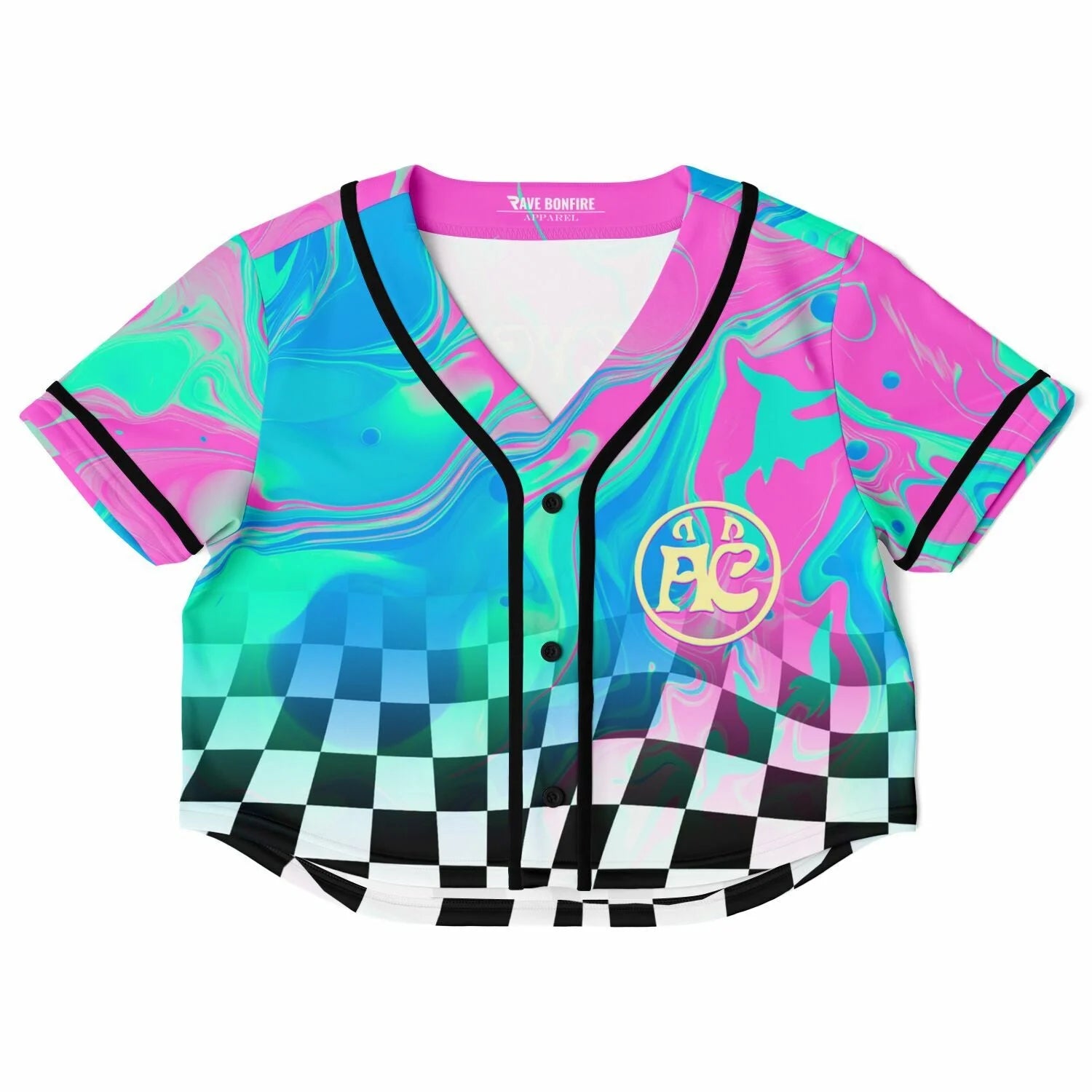 Jazmin custom Cropped Baseball Jersey V2