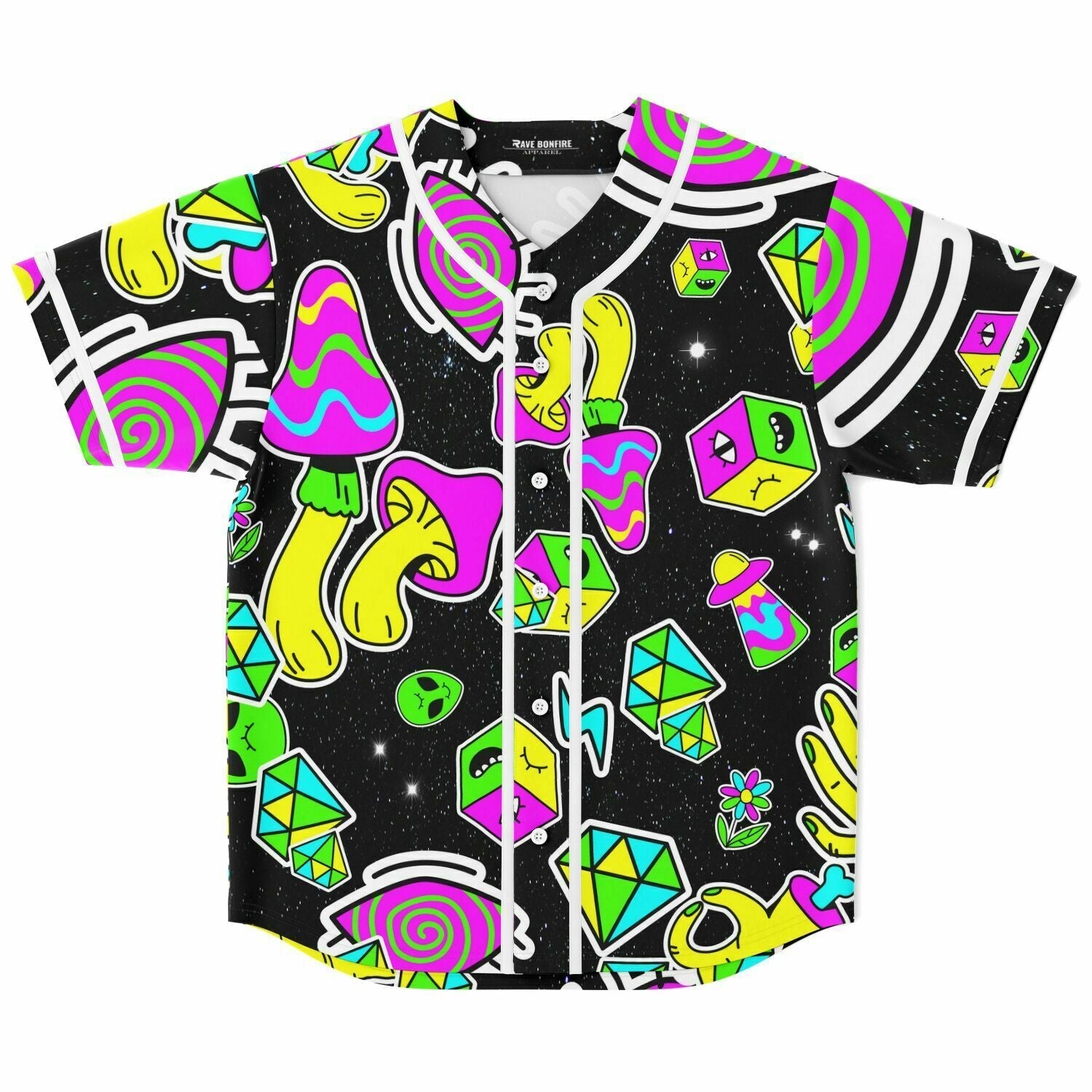 Colorful trippy shapes