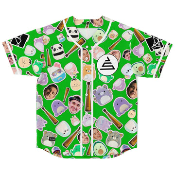 Nick (Expert) Baseball Jersey green