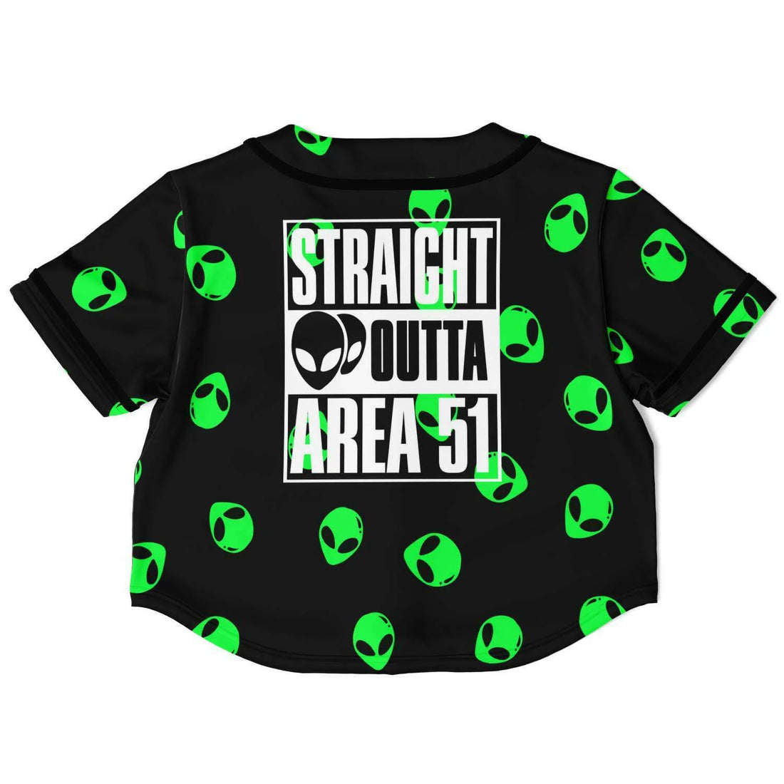 Straight outta area 51 Crop Top