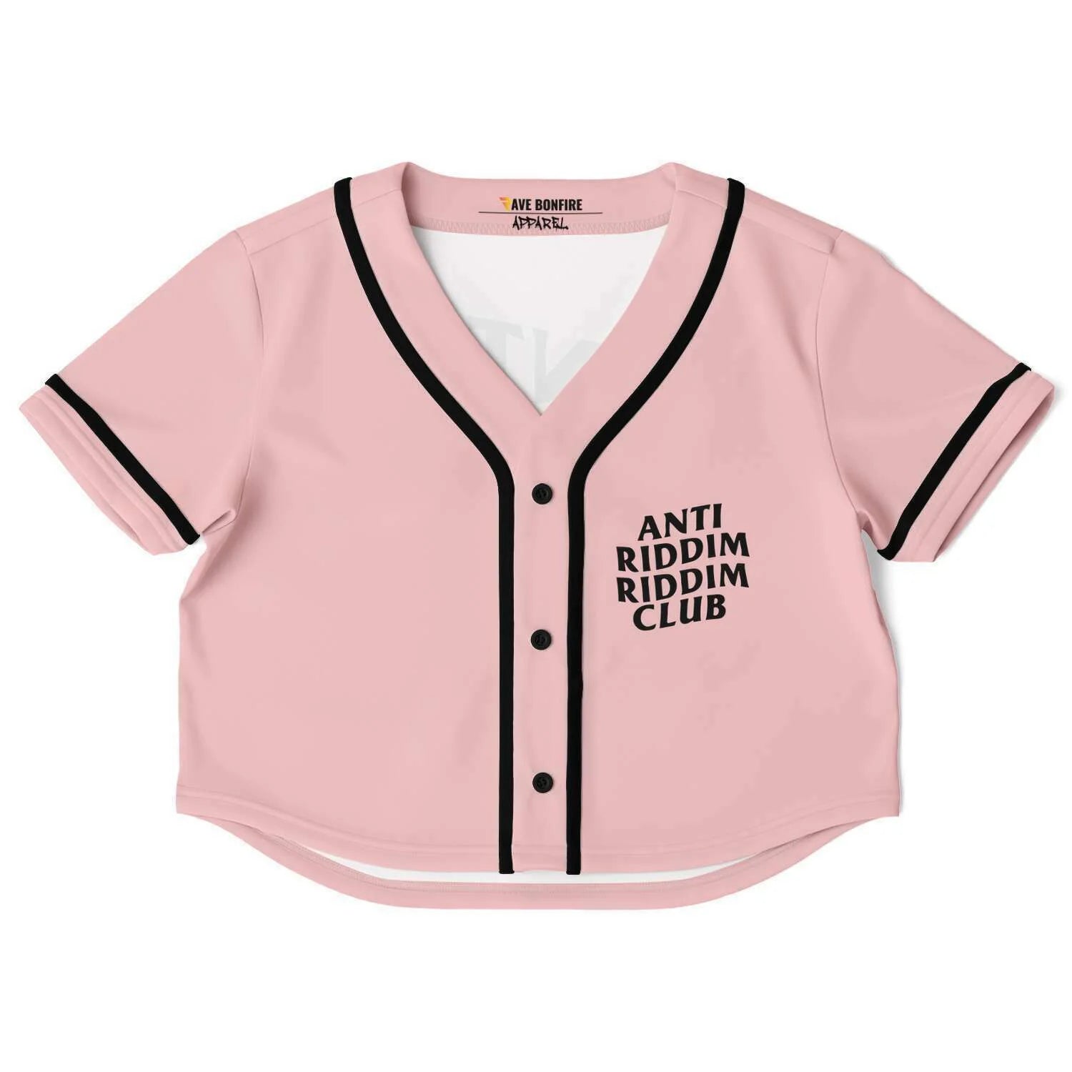 anti riddim riddim club Cropped Rave Top Jersey