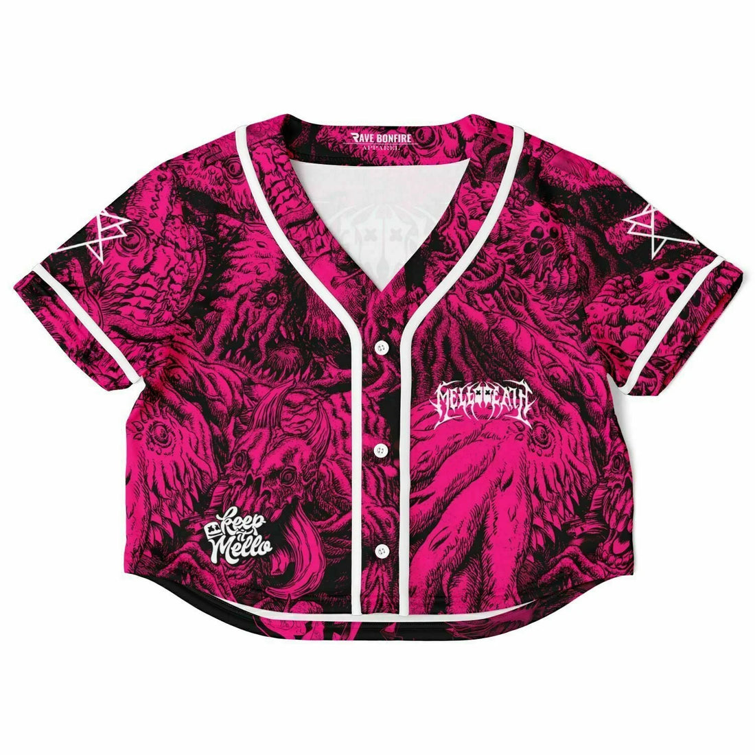 Amber Cropped Baseball Jersey