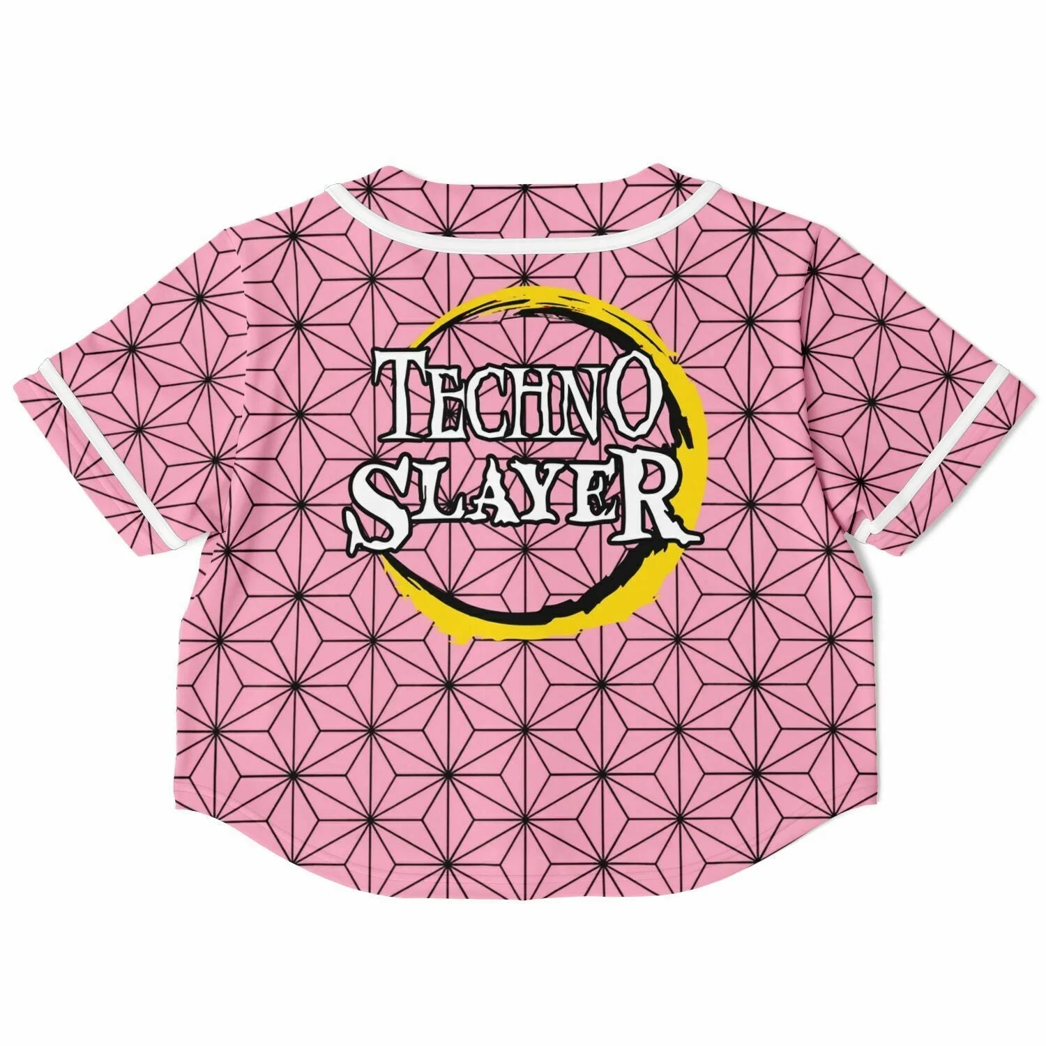 Demon slayer Cropped Rave Top Jersey Cropped