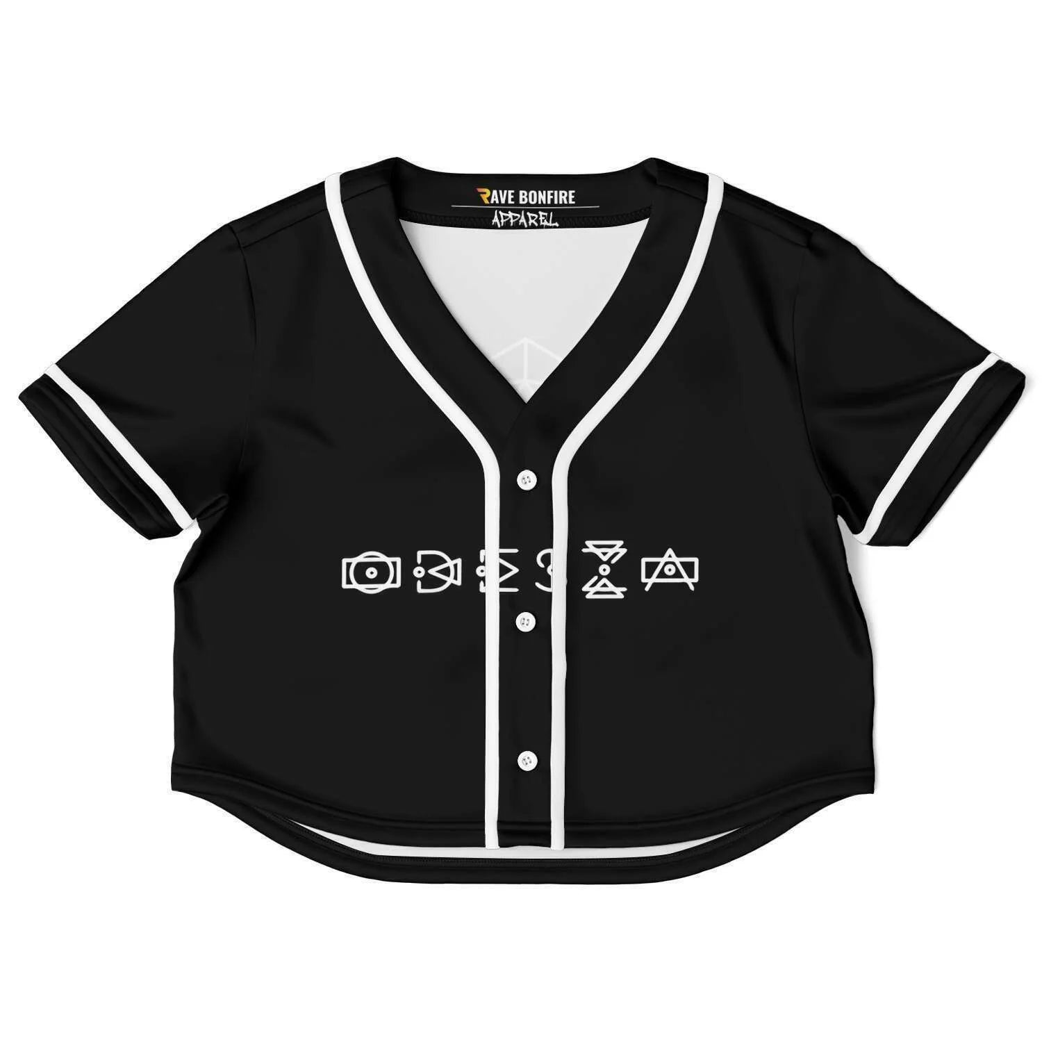 Light dispersion crop top jersey