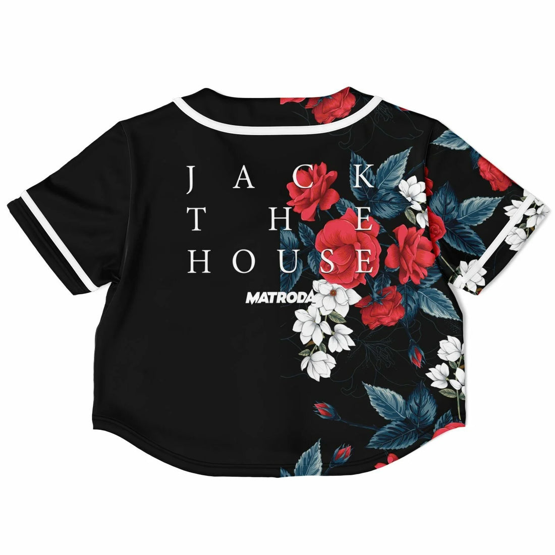 Jack the house Cropped Baseball Jersey