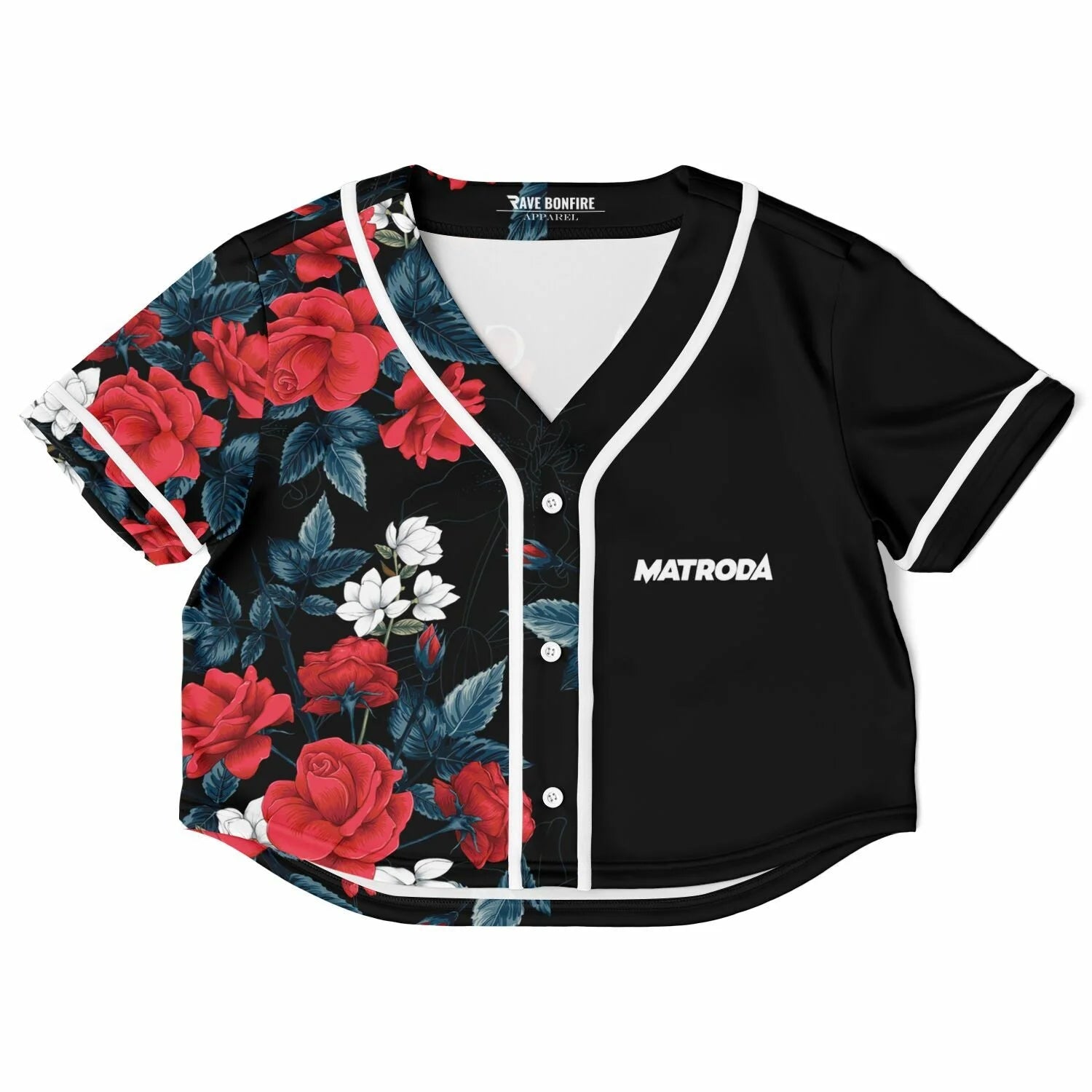 Jack the house Cropped Baseball Jersey