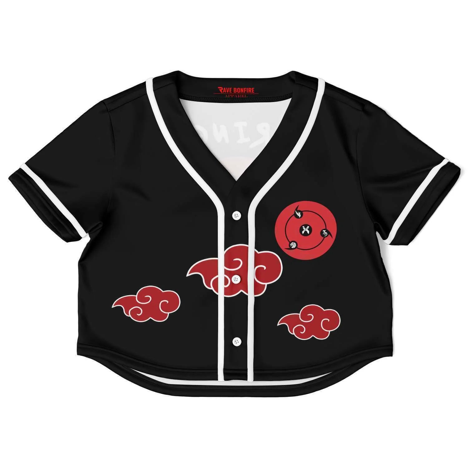 Sharingan Cropped Rave Top Jersey