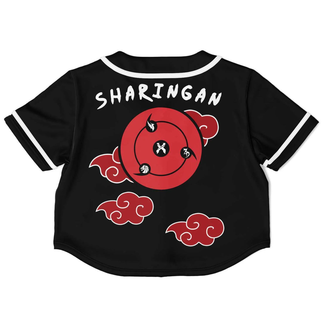 Sharingan Cropped Rave Top Jersey