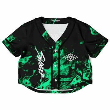 Allyson Cropped Baseball Jersey