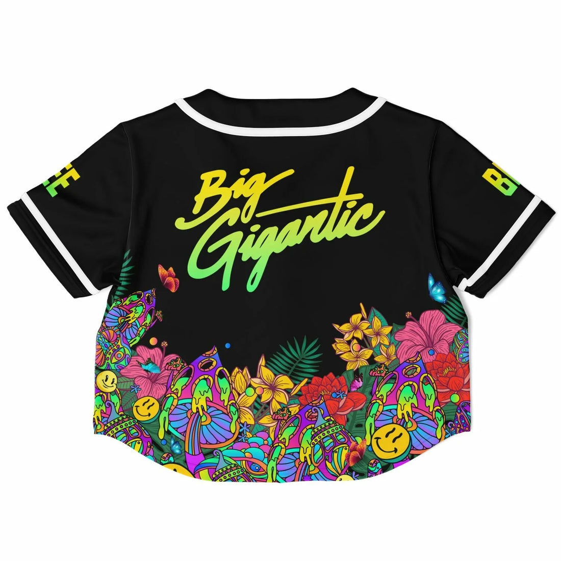 Rowdy Town Cropped Baseball Jersey V2