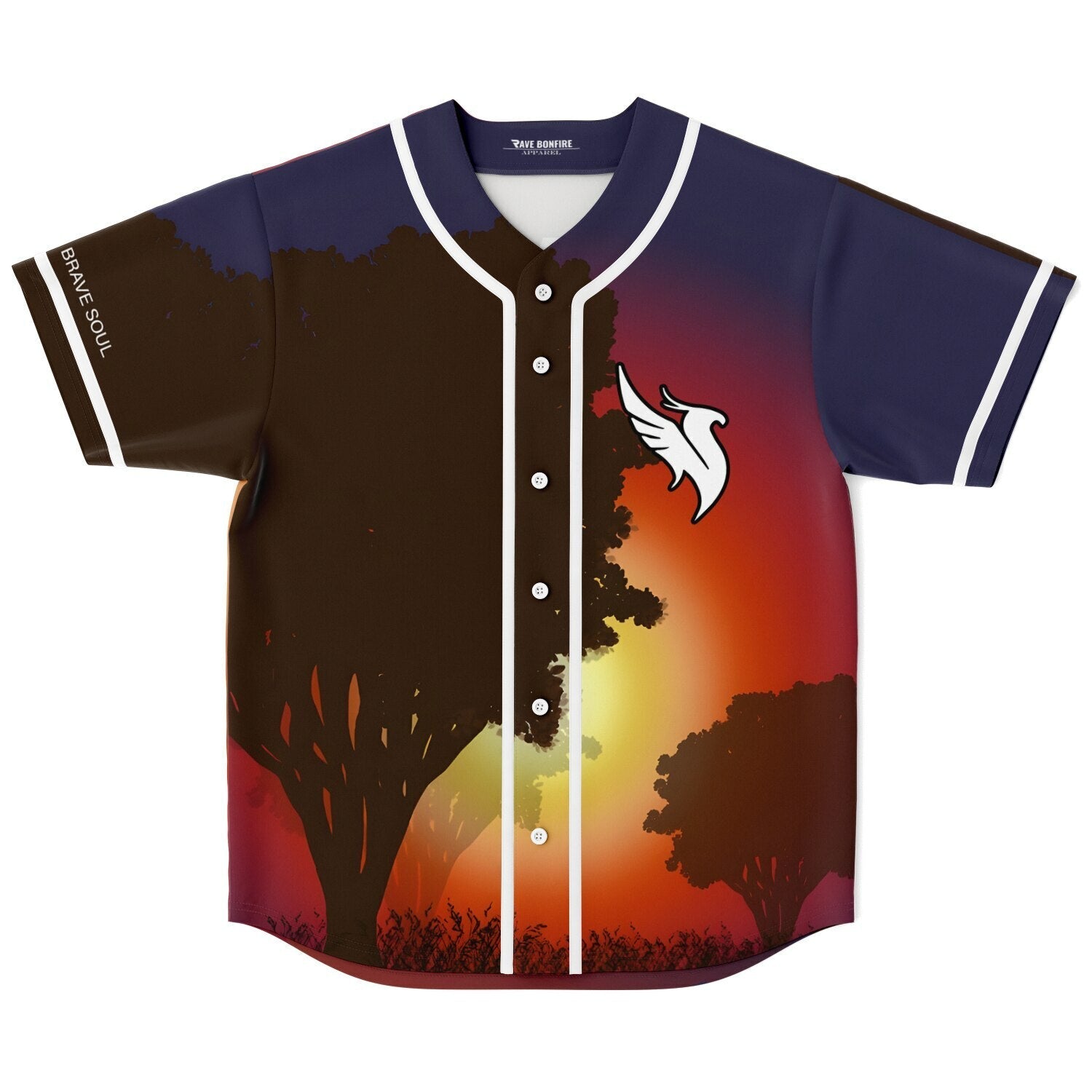 Azul custom Baseball Jersey
