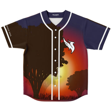 Azul custom Baseball Jersey