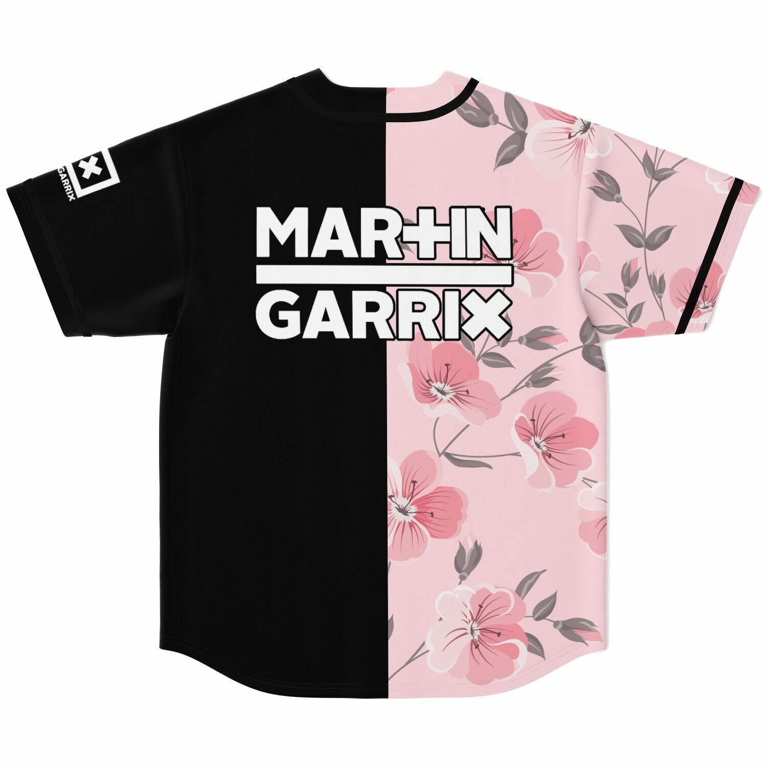 Martin Garrix flowers custom baseball jersey