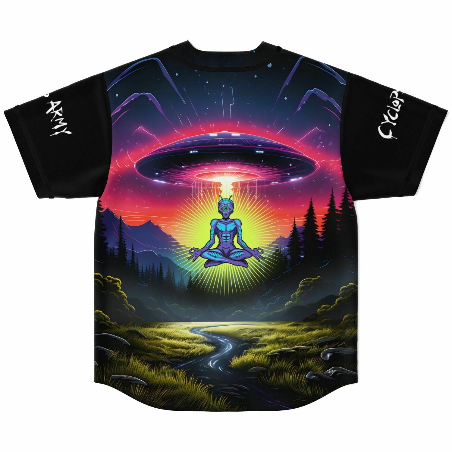 Cyclops Alien Baseball Jersey