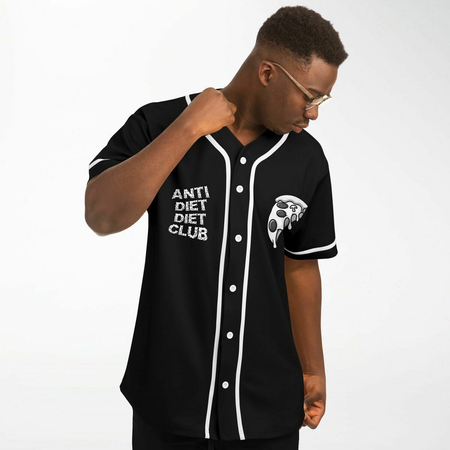 Anti diet club baseball jersey