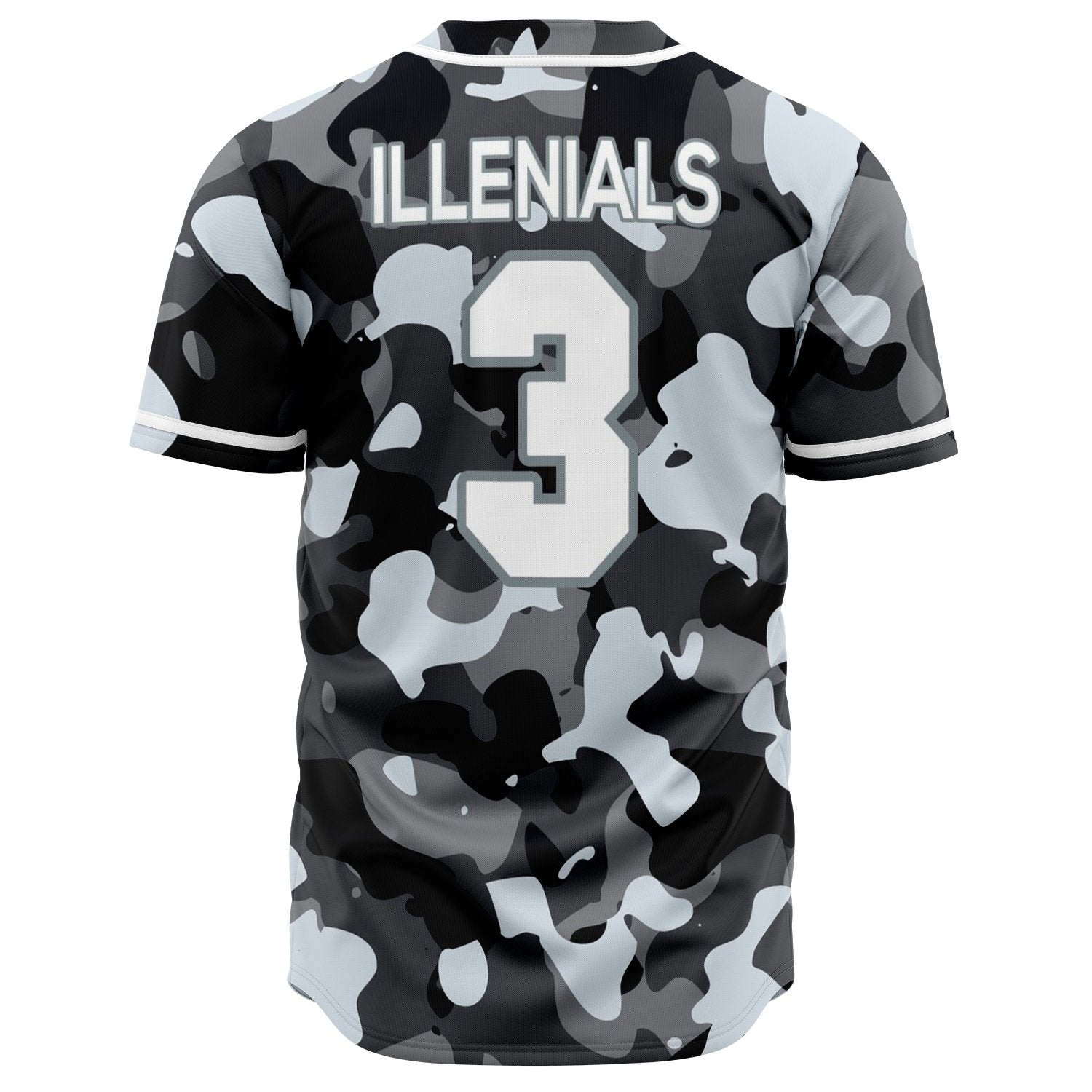 ILLENIALS camo custom jersey