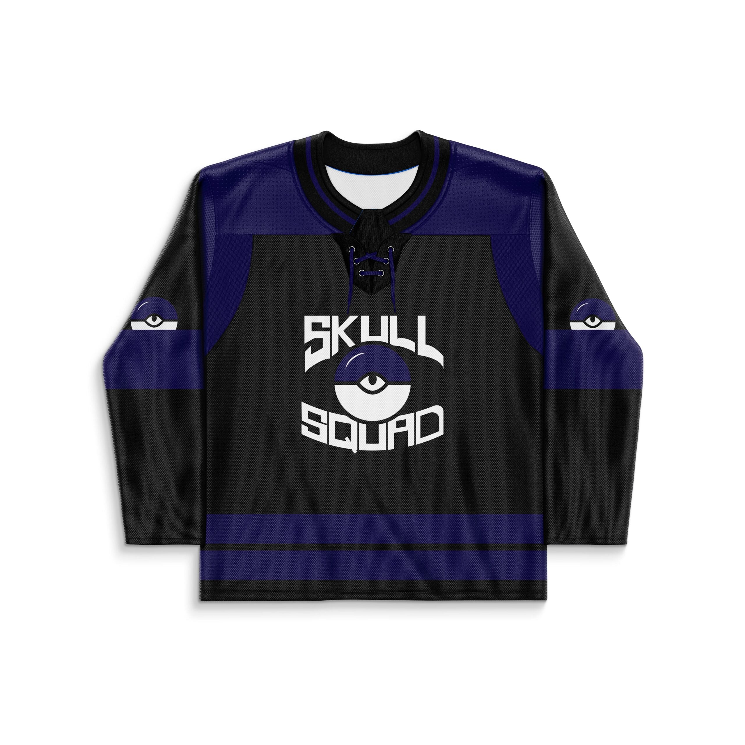 Ricci Skull squad hockey jersey V1