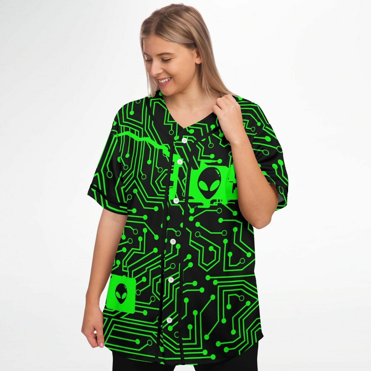 Alienator baseball jersey