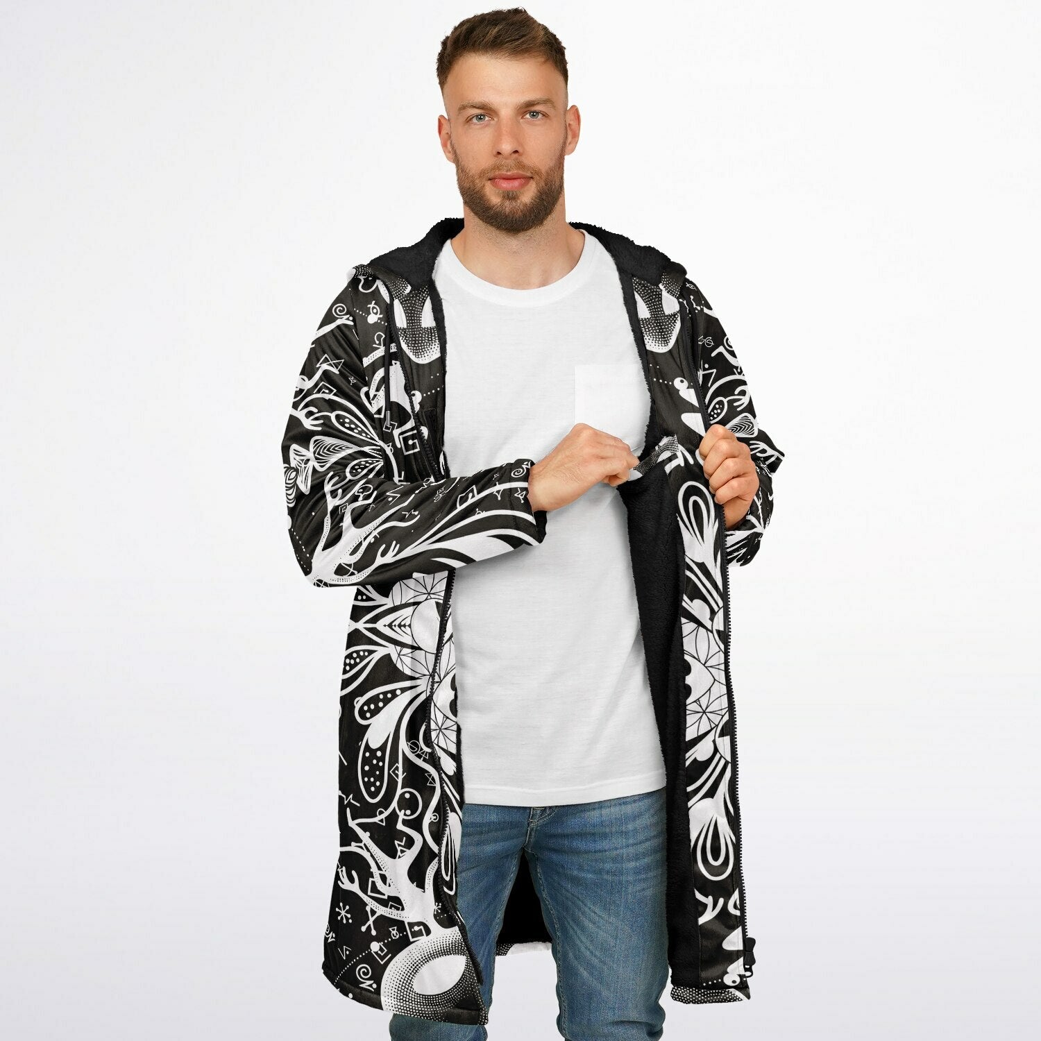 Stay weir Zipper Cloak