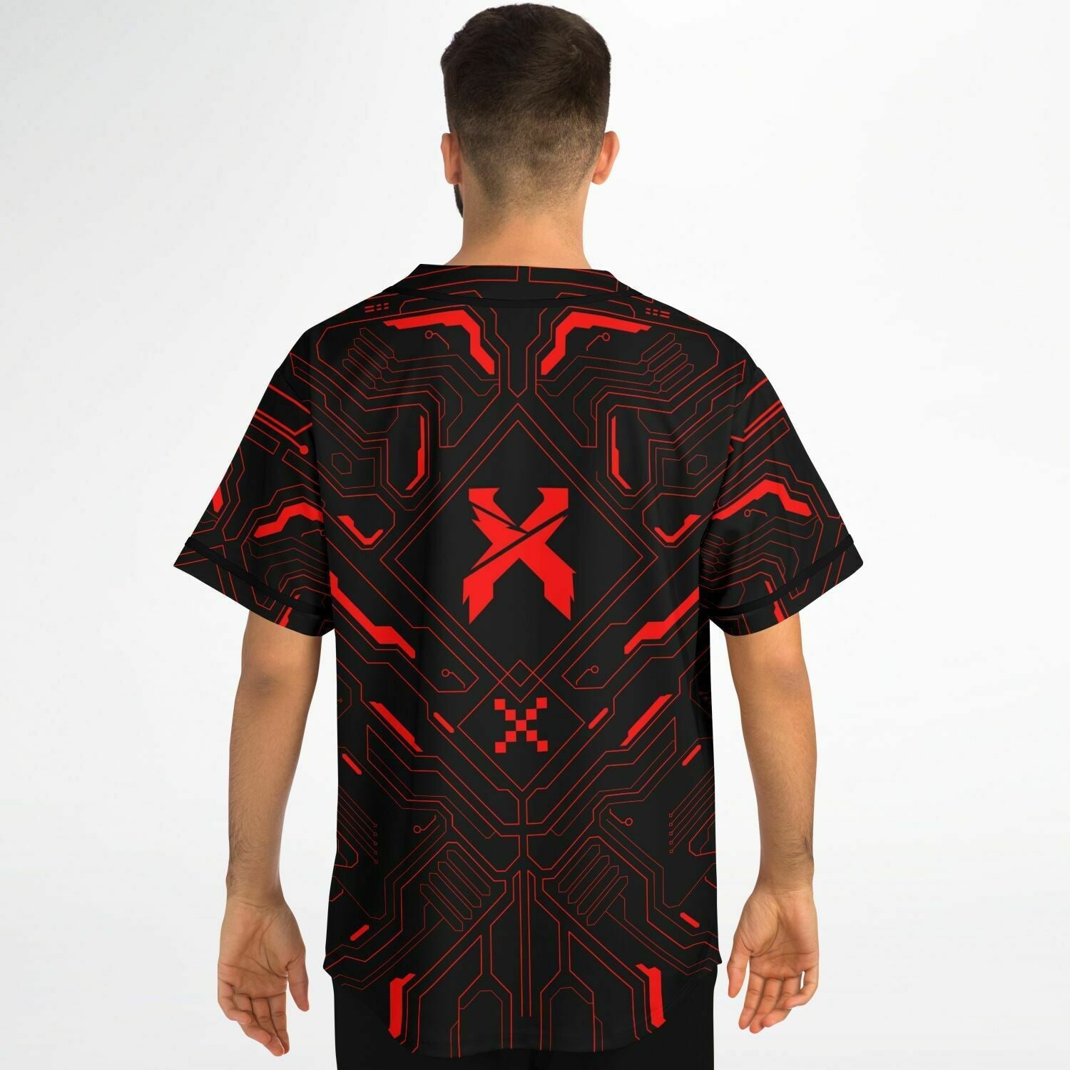 Cyberpunk Hud Baseball Jersey