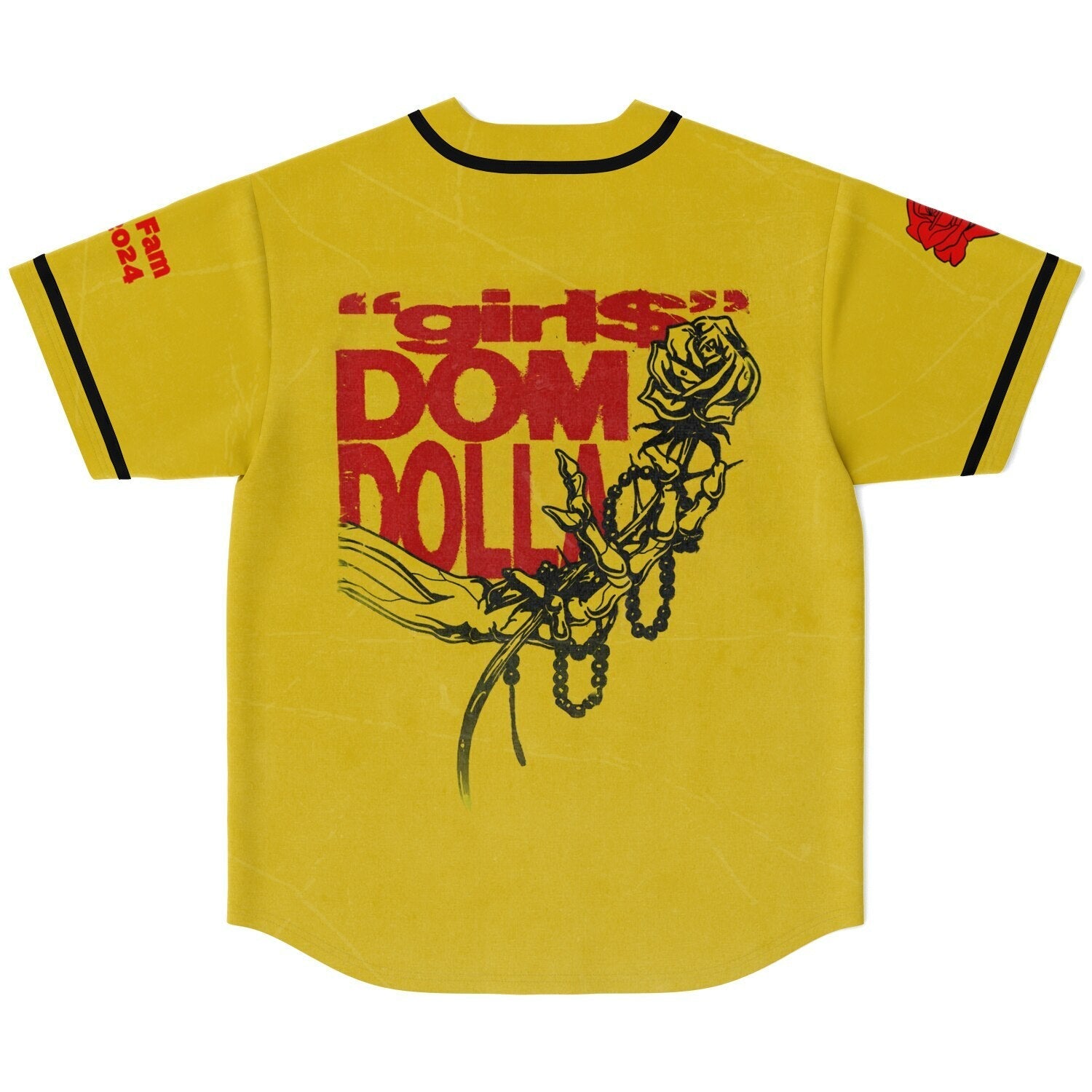 Farah custom Baseball Jersey V1