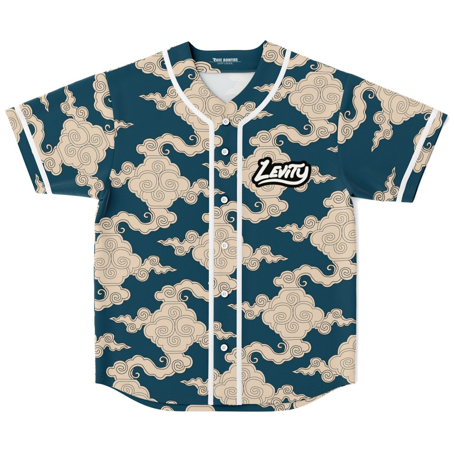 Cloud 9 custom Baseball Jersey