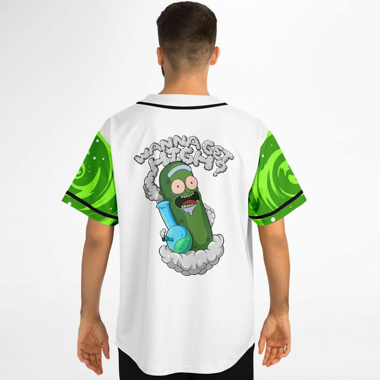 Wanna get high Baseball Jersey